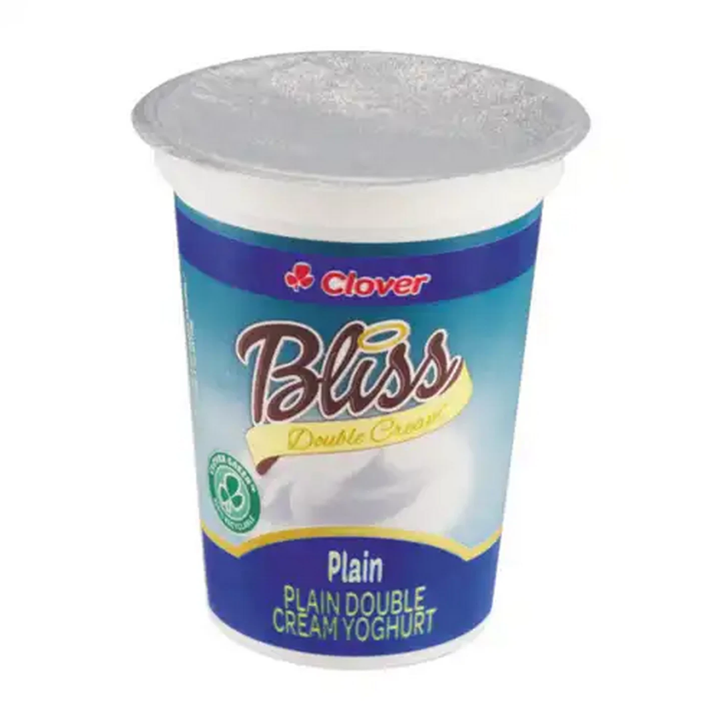 Image of Clover Bliss Plain Double Cream Yoghurt 150g
