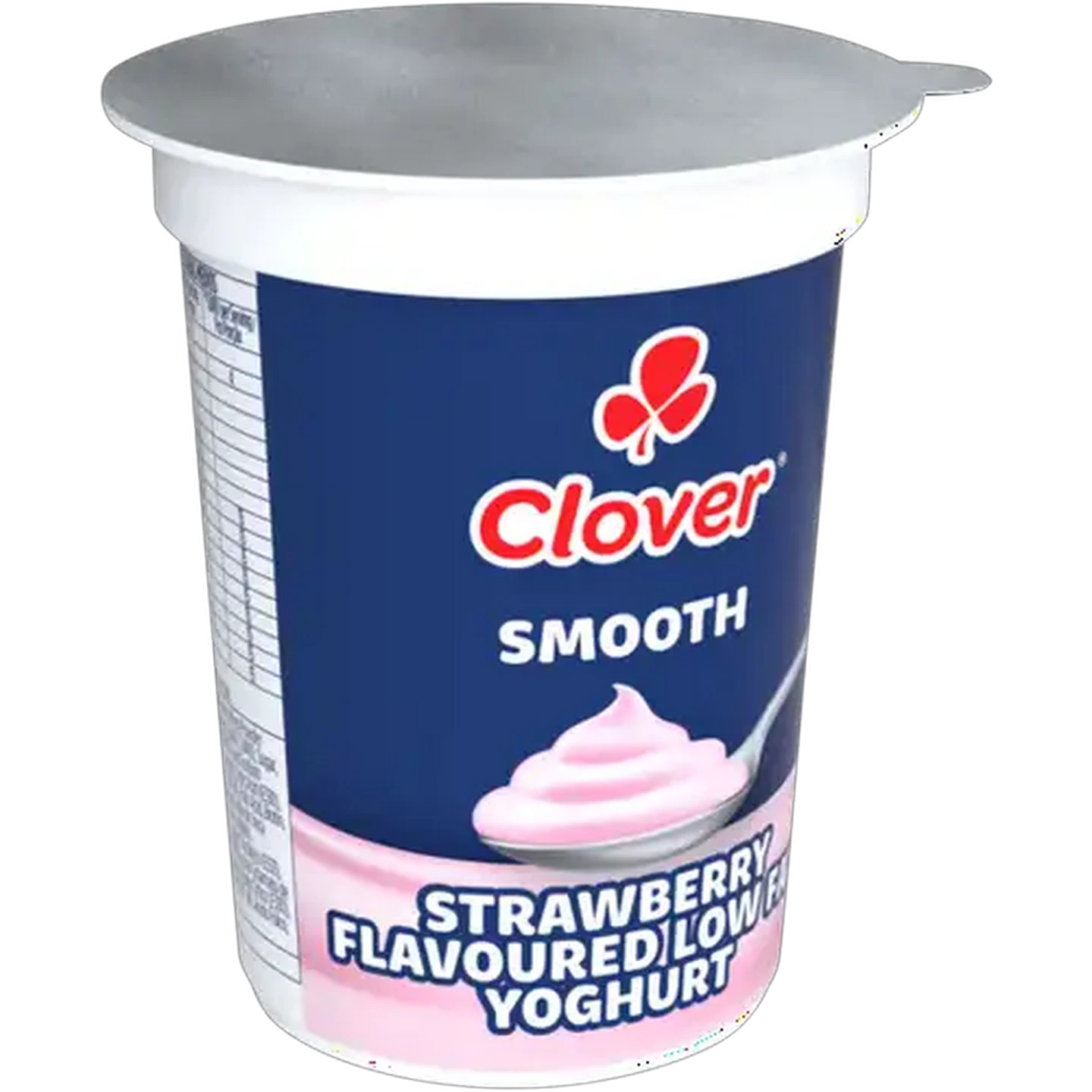 Image of Clover Strawberry Flavoured Low Fat Smooth Yoghurt 150g
