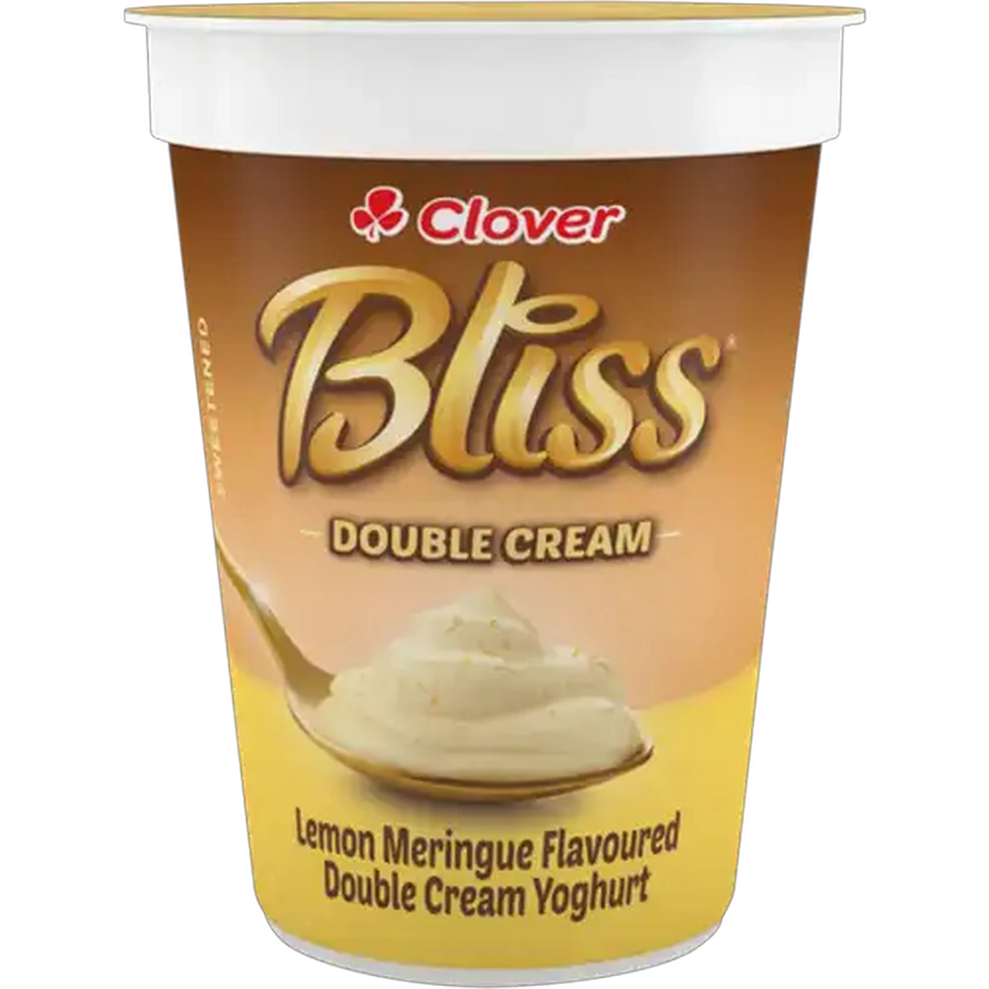 Image of Clover Bliss Lemon Meringue Double Cream Yoghurt 150g