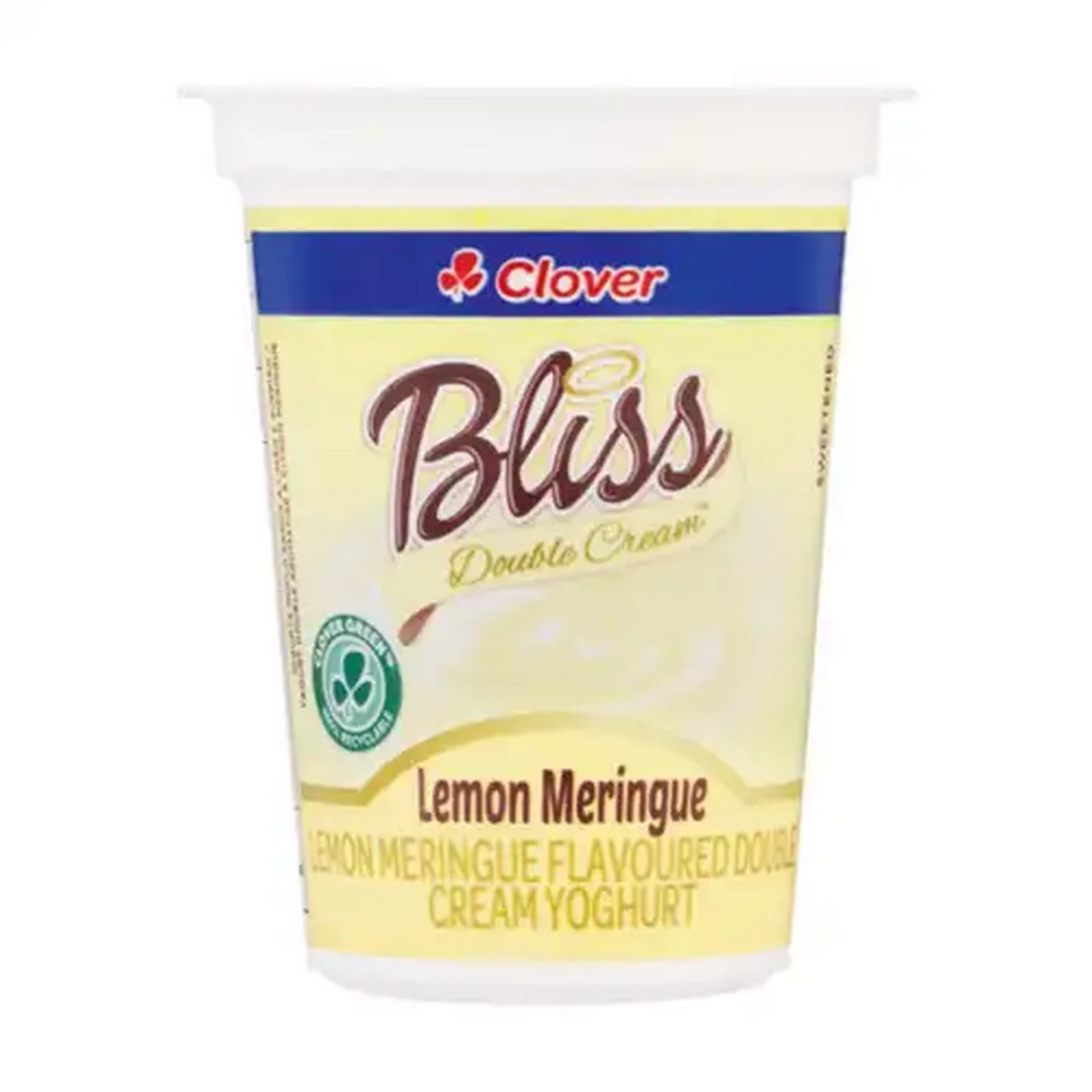 Image of Clover Bliss Lemon Meringue Double Cream Yoghurt 150g