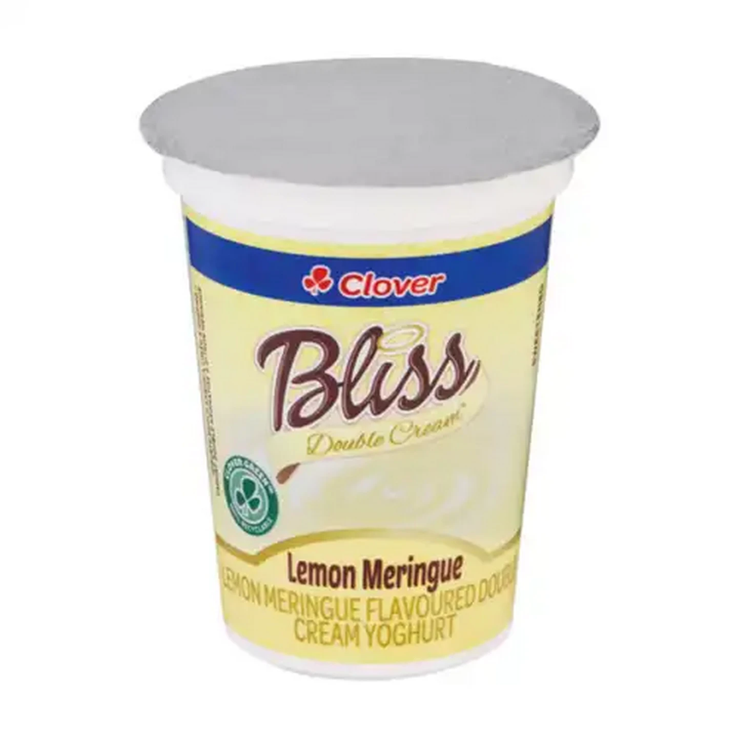 Image of Clover Bliss Lemon Meringue Double Cream Yoghurt 150g