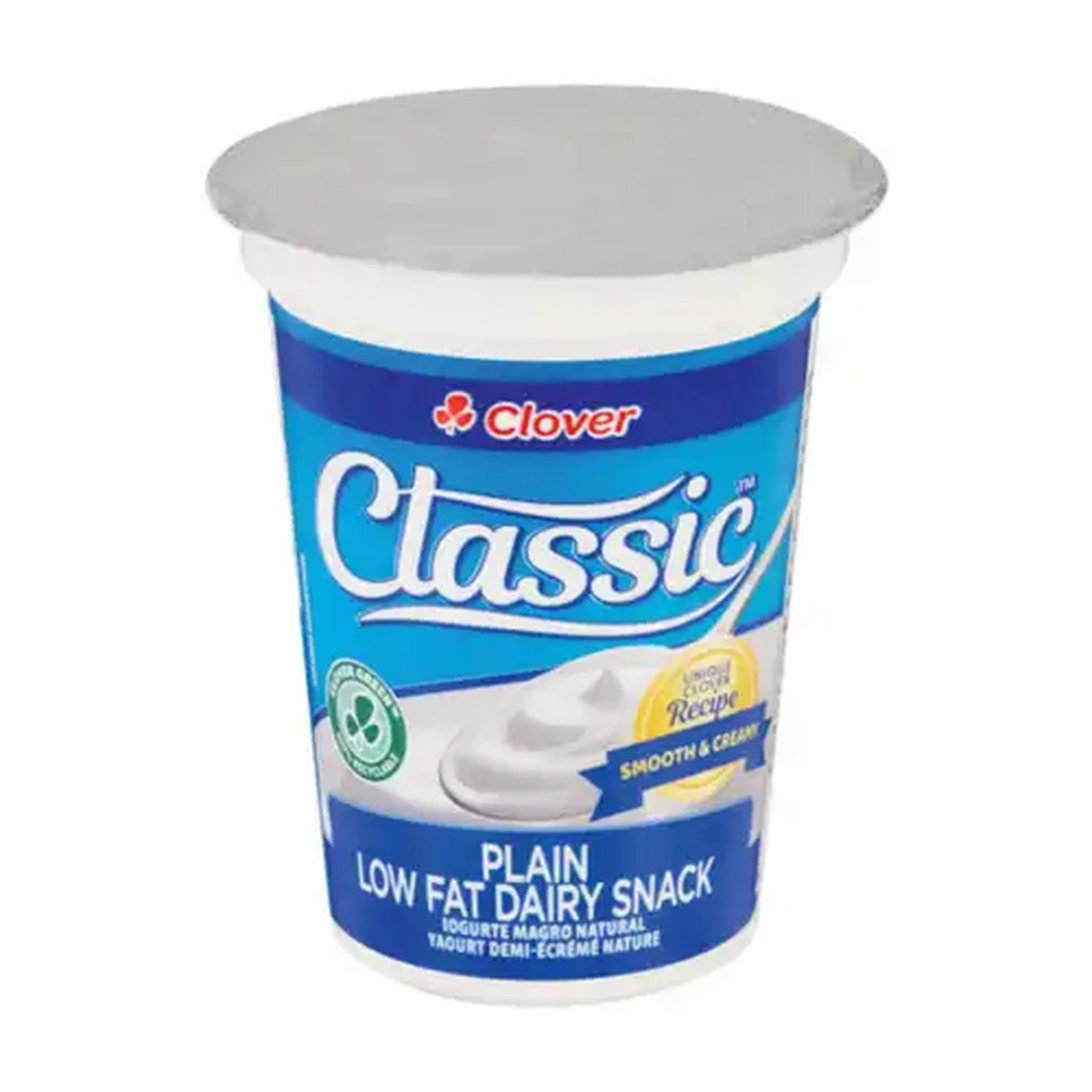 Image of Clover Classic Plain Low Fat Dairy Snack 150g