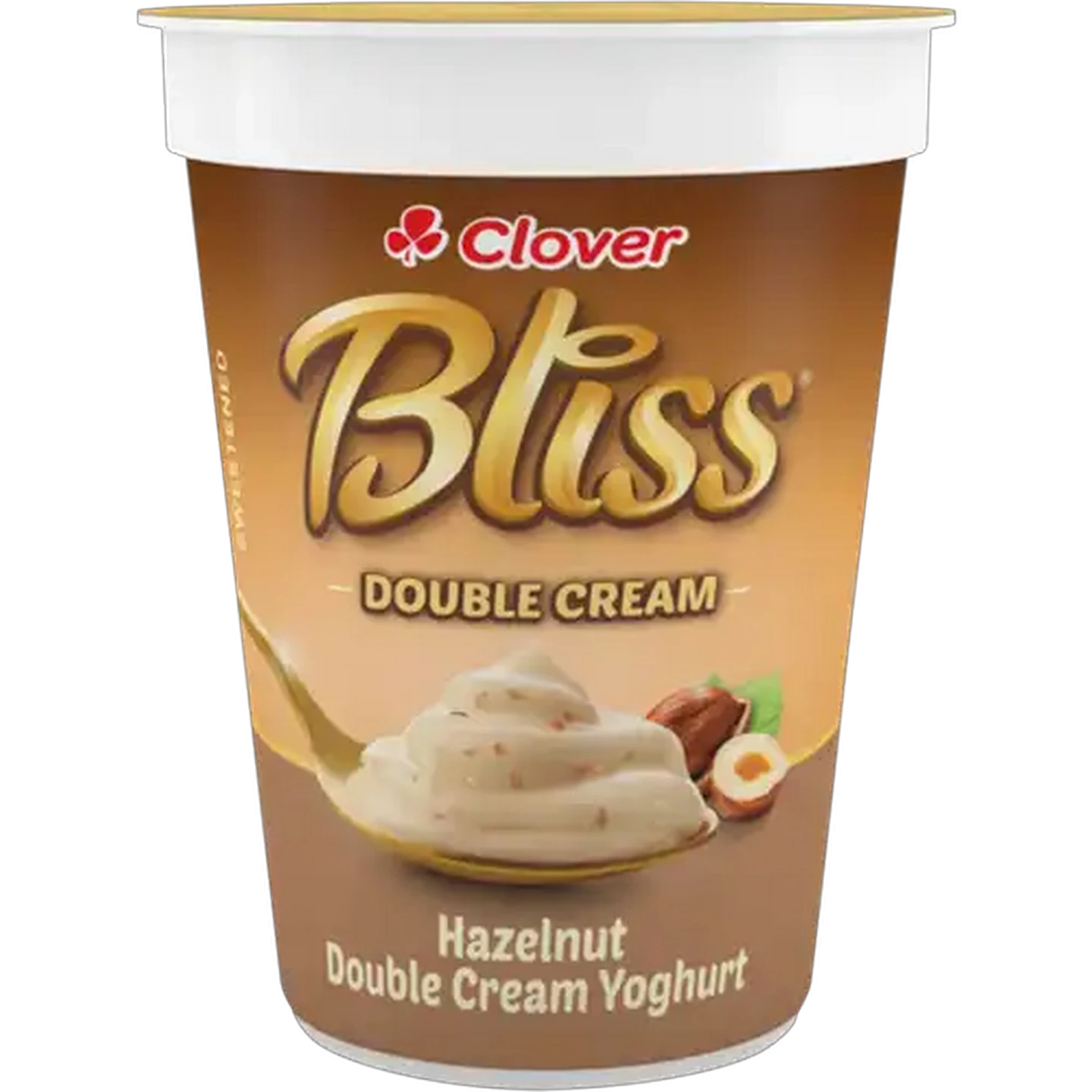 Image of Clover Bliss Hazelnut Double Cream Yoghurt 150g