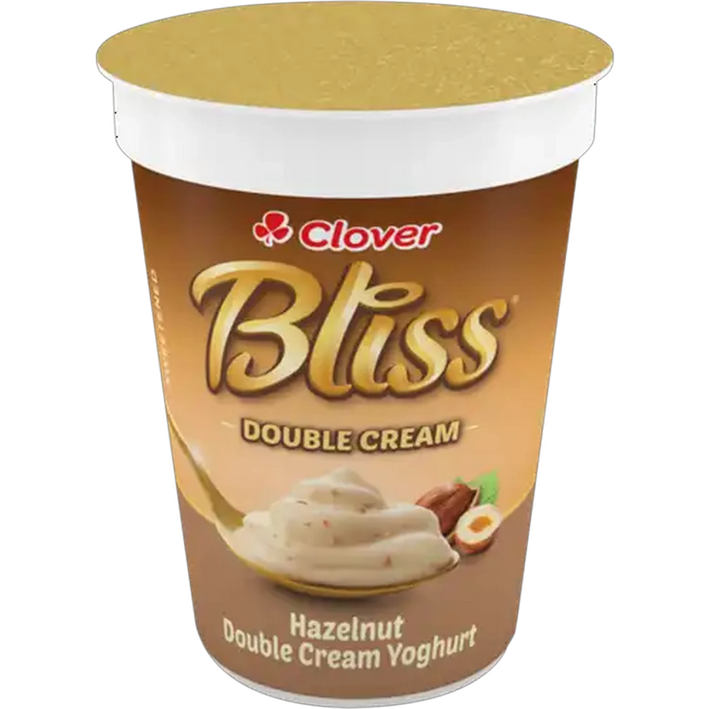Image of Clover Bliss Hazelnut Double Cream Yoghurt 150g