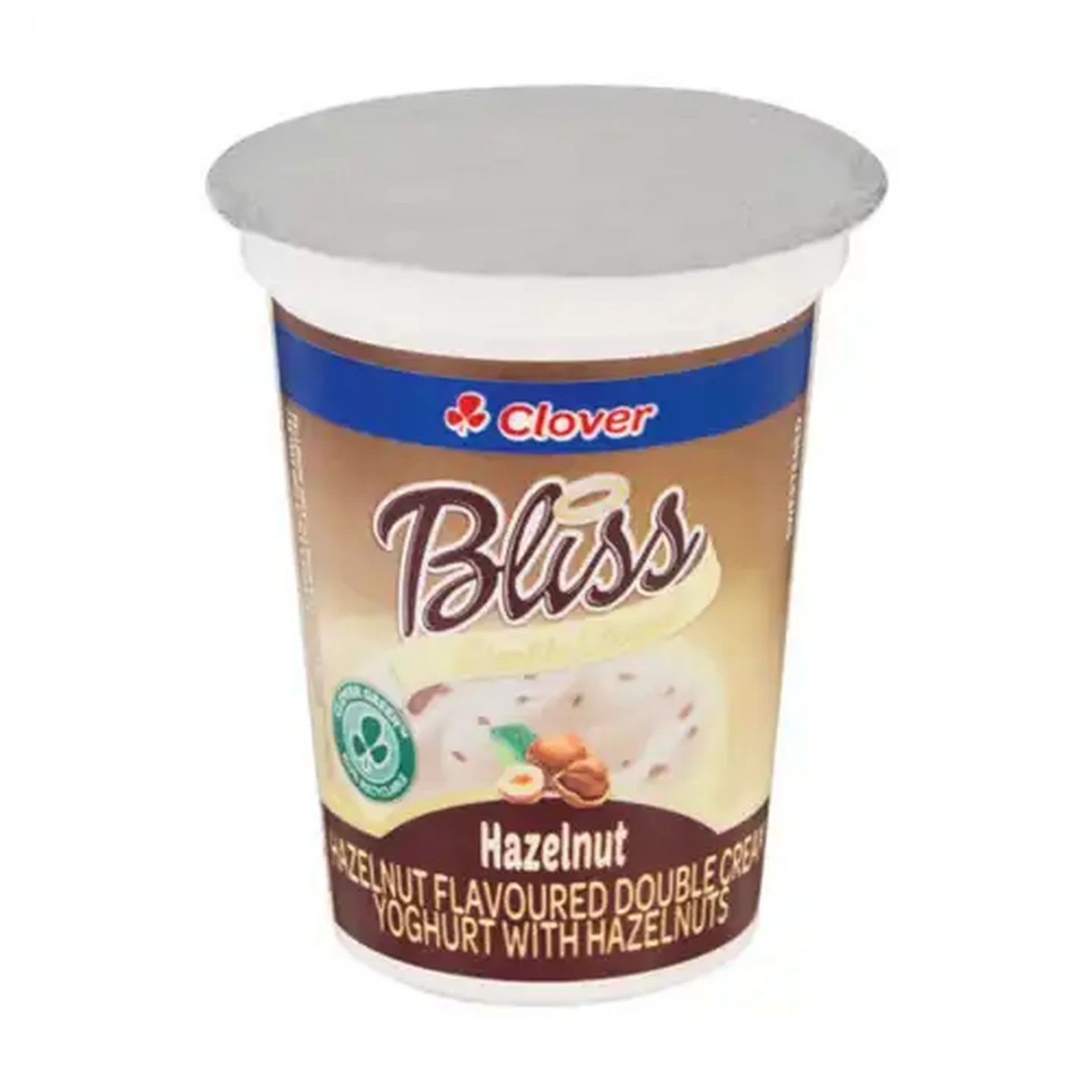 Image of Clover Bliss Hazelnut Double Cream Yoghurt 150g