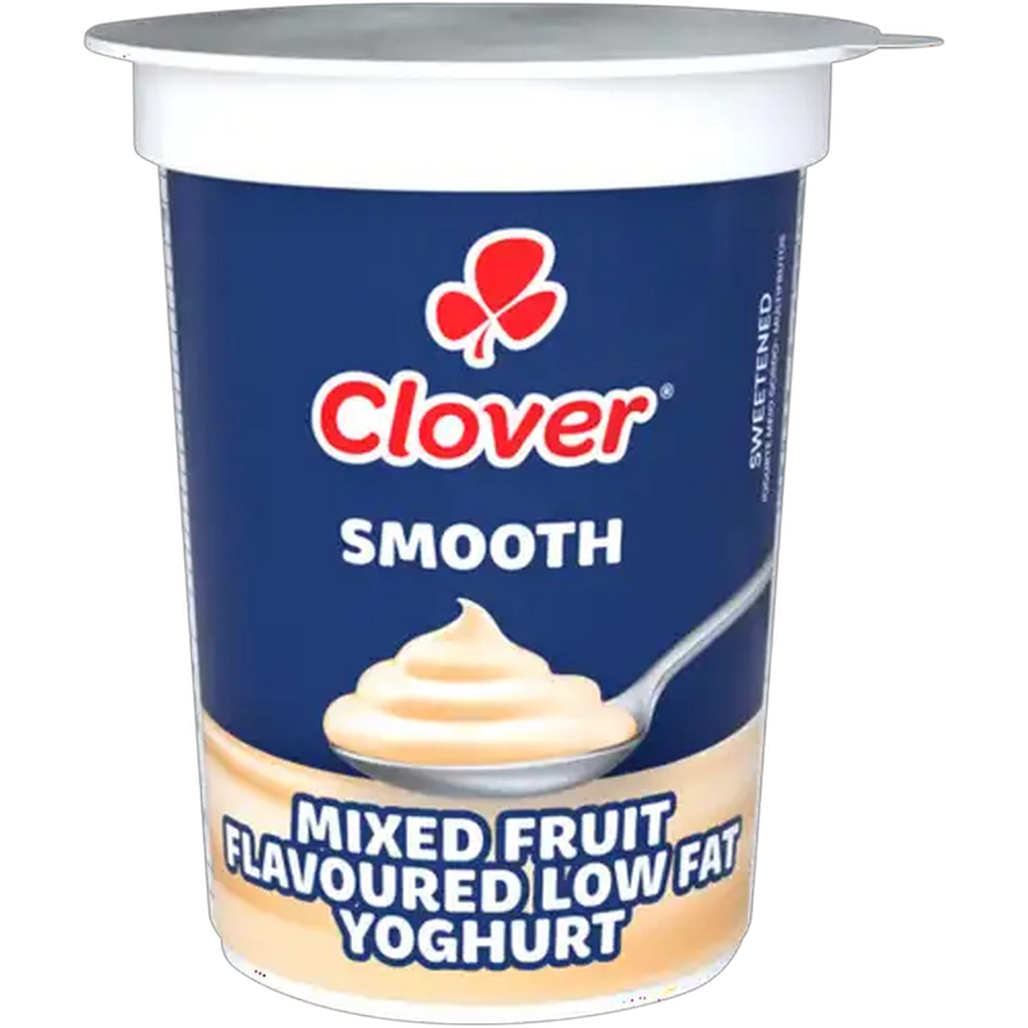 Image of Clover Mixed Fruit Flavoured Smooth Low Fat Yoghurt 150g
