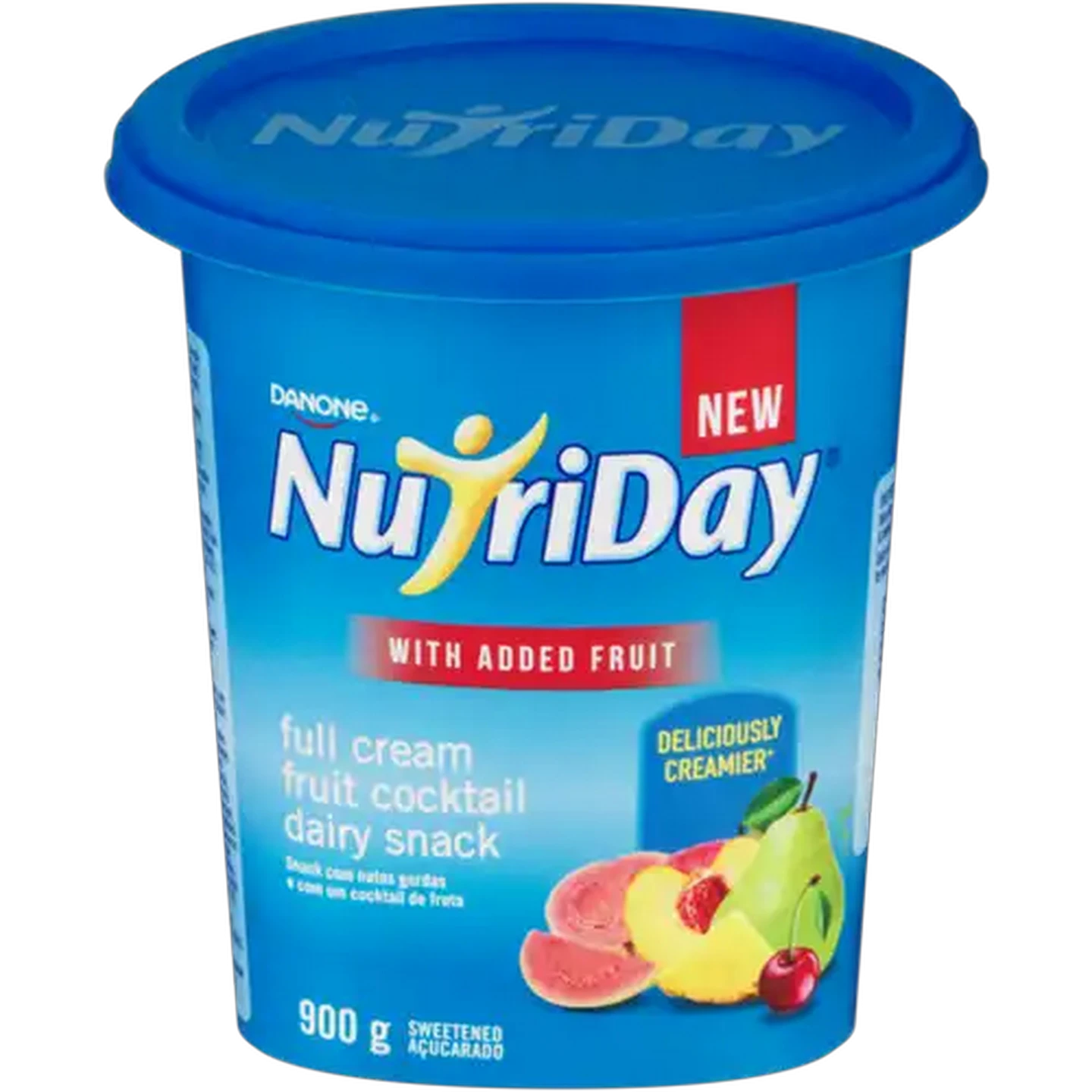 Image of Danone NutriDay Fruit Cocktail Full Cream Fruit Dairy Snack 900g