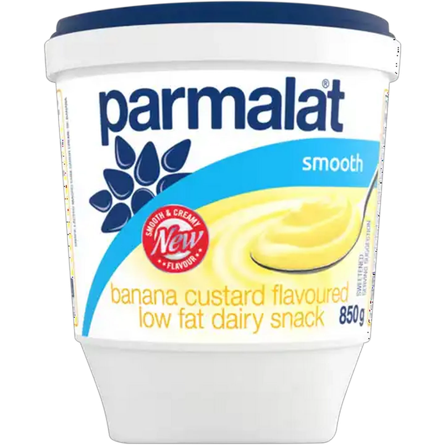 Image of Parmalat Banana Custard Flavoured Smooth Low Fat Dairy Snack 850g
