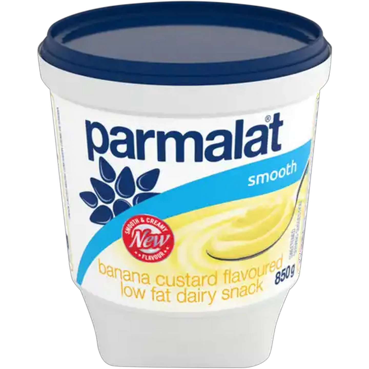 Image of Parmalat Banana Custard Flavoured Smooth Low Fat Dairy Snack 850g