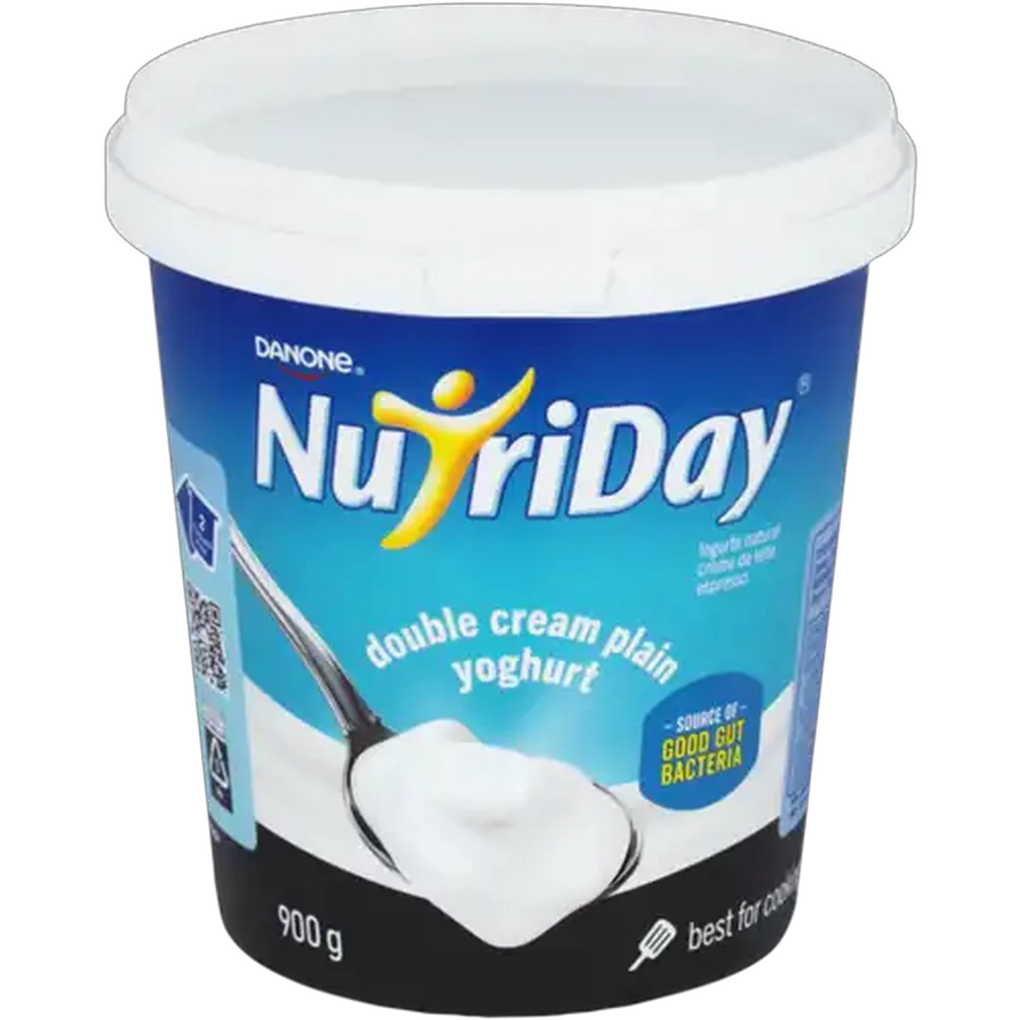Image of Danone NutriDay Plain Double Cream Yoghurt 900g