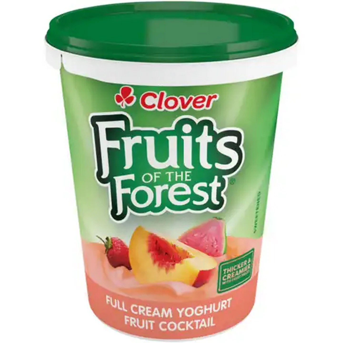 Image of Clover Fruits of the Forest Fruit Cocktail Full Cream Yoghurt 500g
