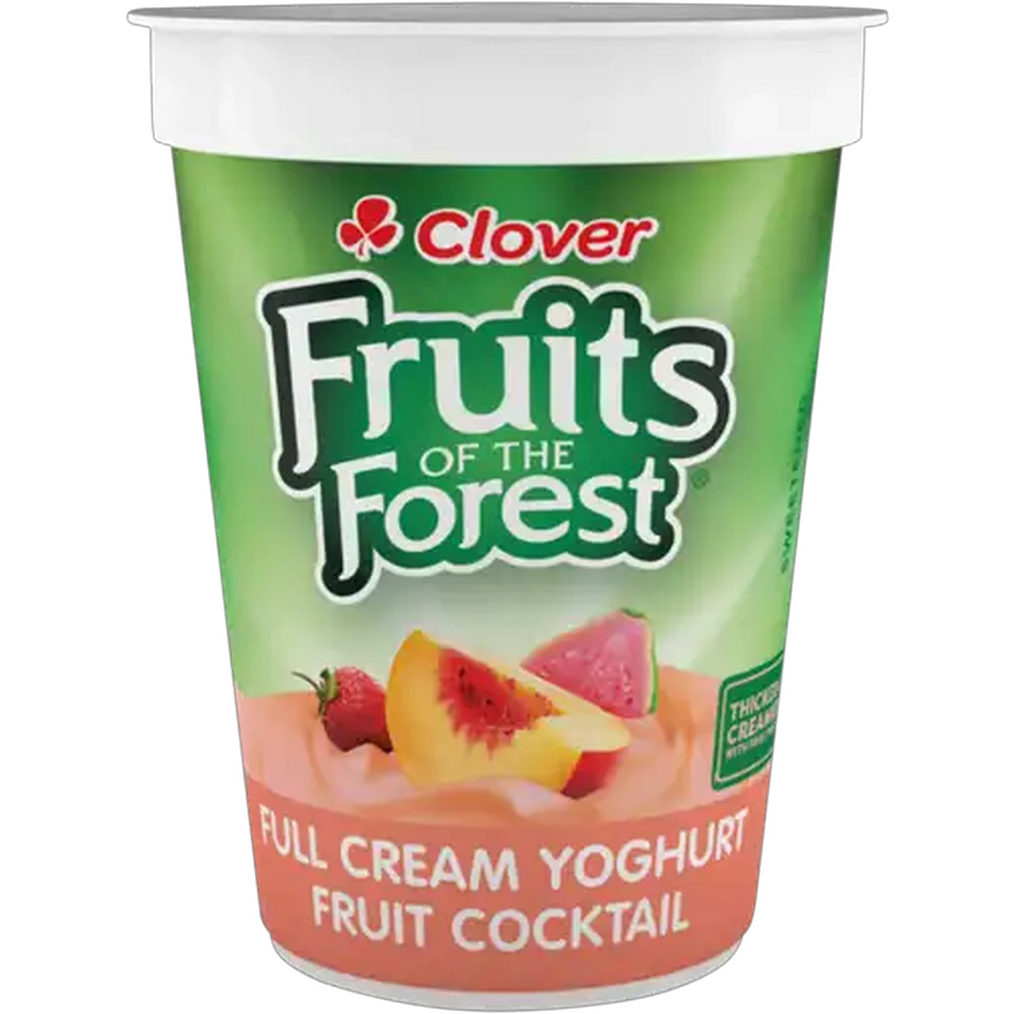 Image of Clover Fruits of the Forest Fruit Cocktail Full Cream Yoghurt 150g