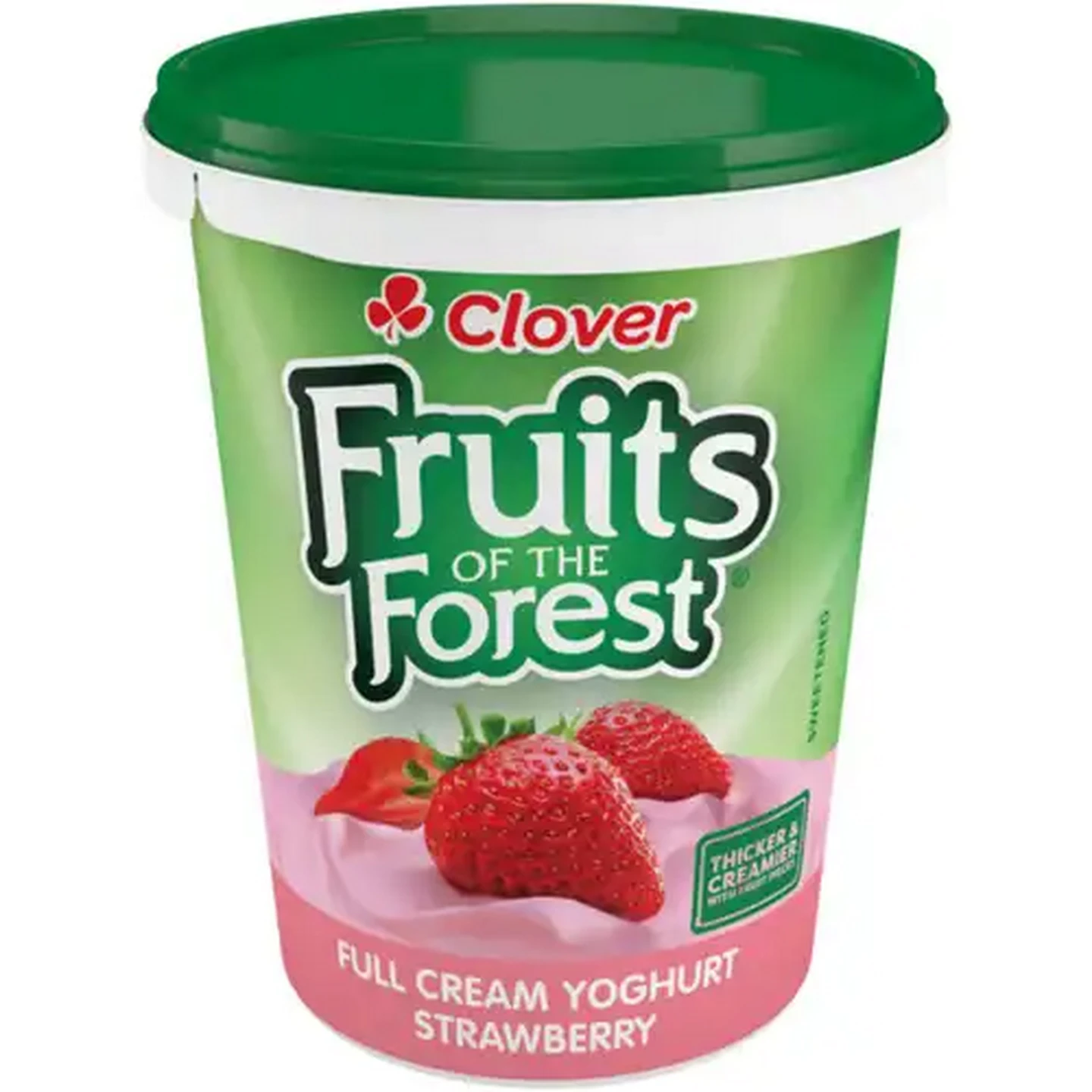 Image of Clover Fruits of the Forest Strawberry Full Cream Yoghurt 500g