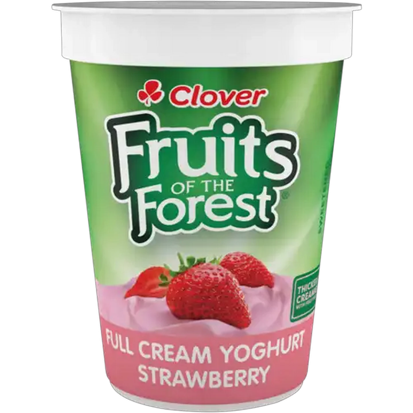 Image of Clover Fruits of the Forest Strawberry Full Cream Yoghurt 150g