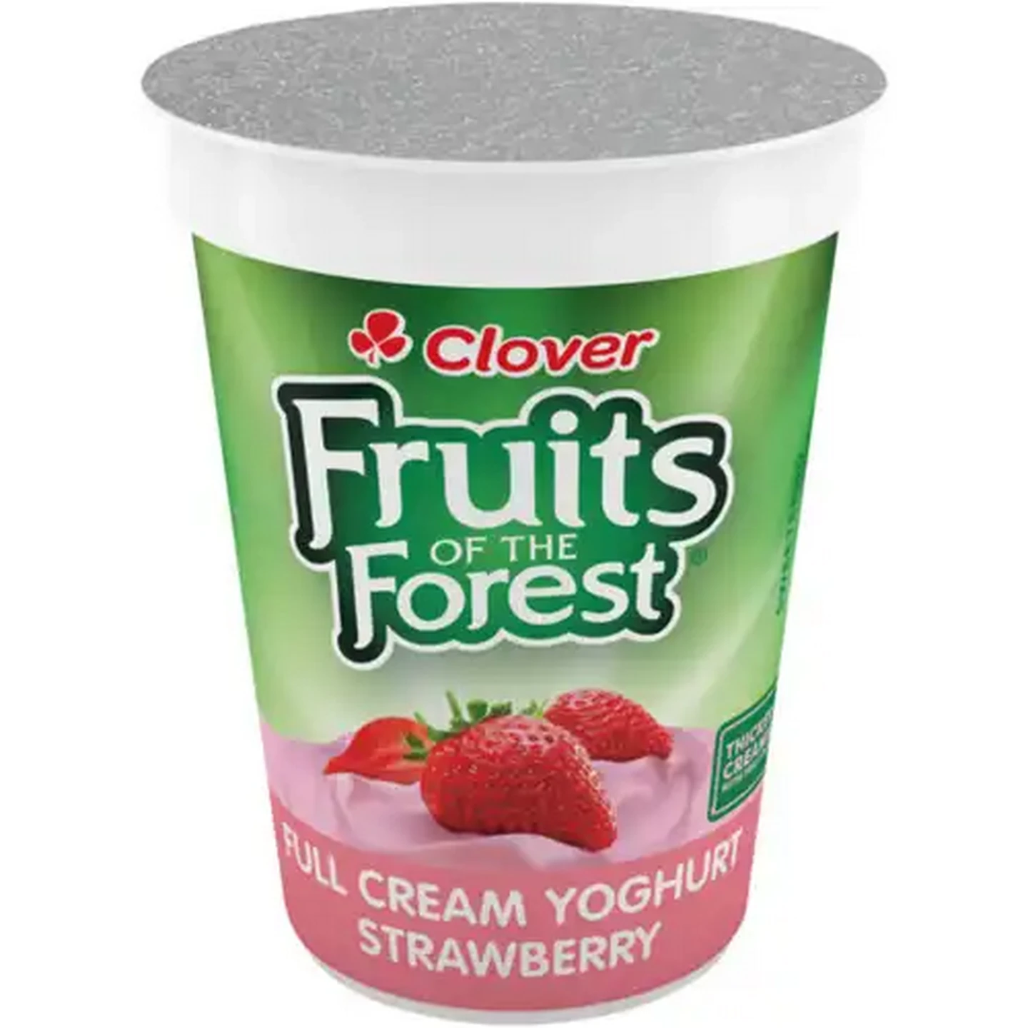 Image of Clover Fruits of the Forest Strawberry Full Cream Yoghurt 150g