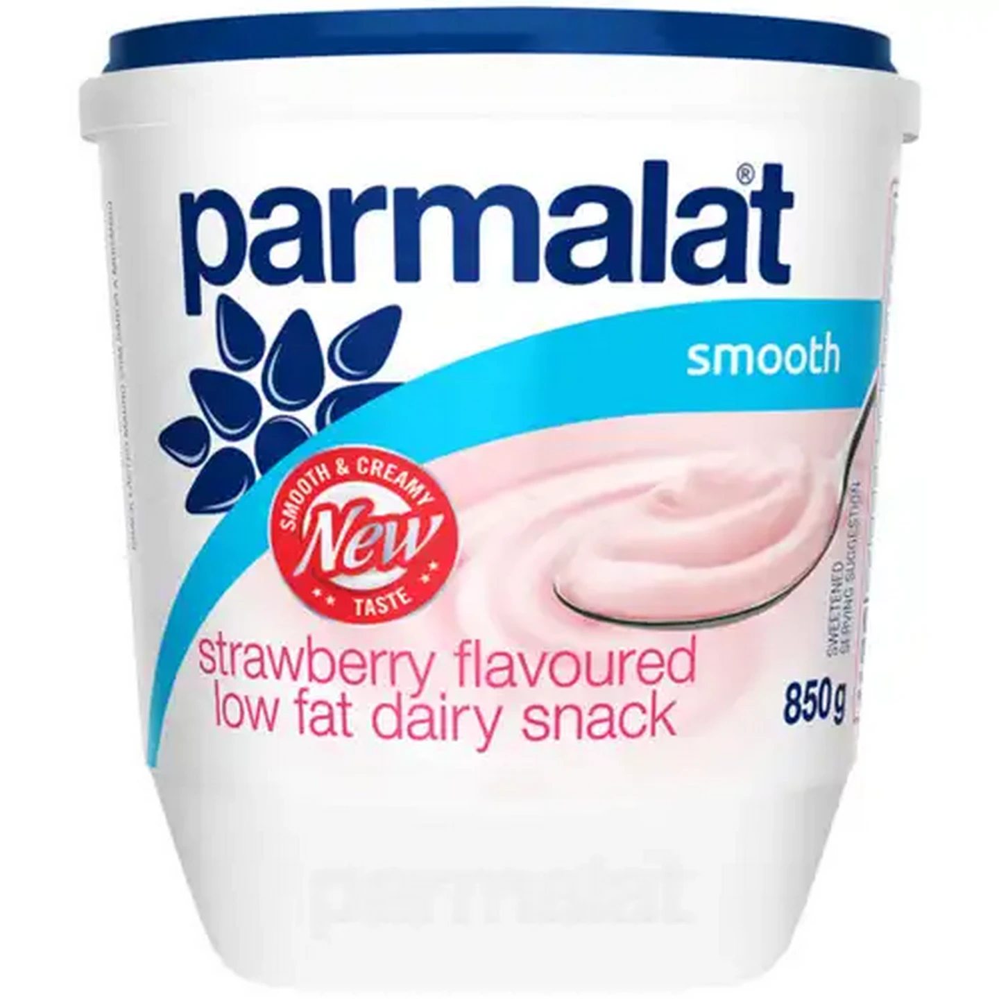 Image of Parmalat Strawberry Flavoured Smooth Low Fat Dairy Snack 850g