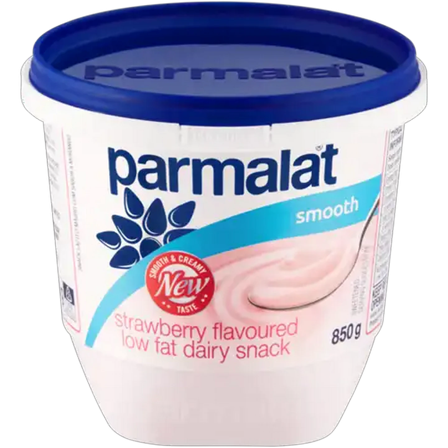 Image of Parmalat Strawberry Flavoured Smooth Low Fat Dairy Snack 850g