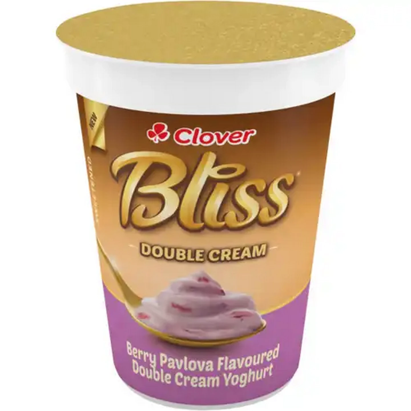 Image of Clover Bliss Berry Pavlova Flavoured Double Cream Yoghurt 150g