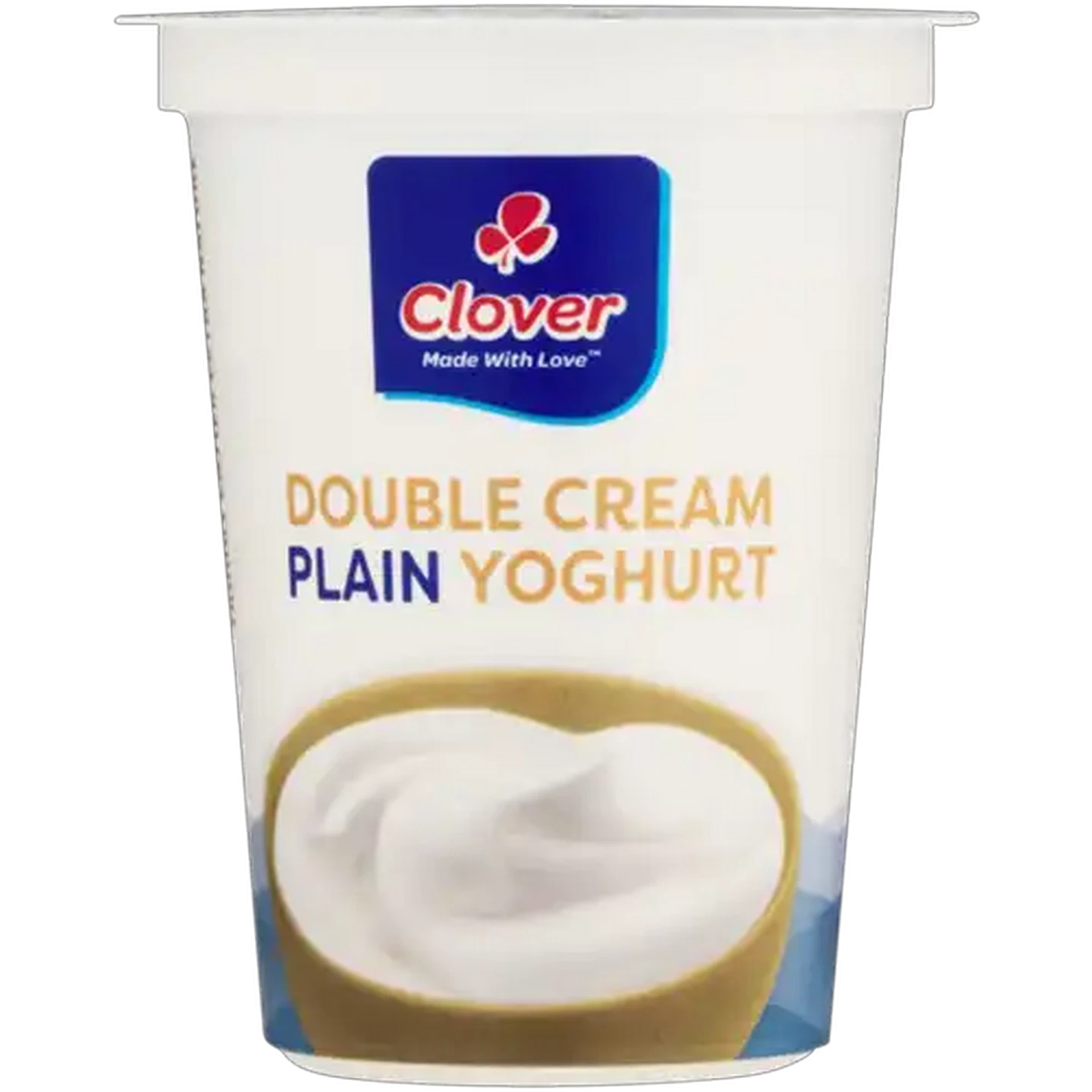 Image of Clover Plain Double Cream Yoghurt 150g