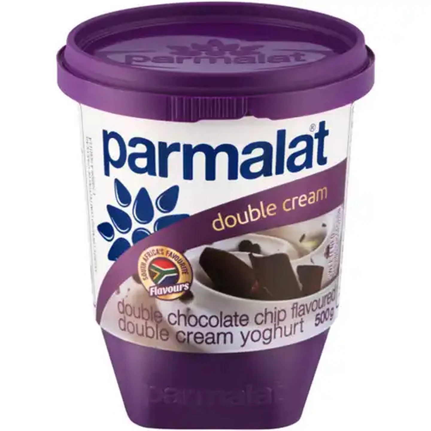 Image of Parmalat Double Chocolate Chip Flavoured Double Cream Yoghurt 500g