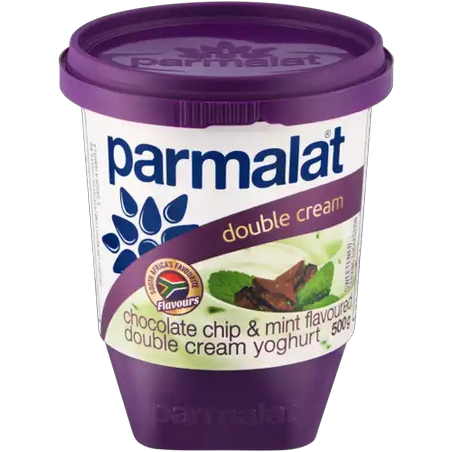Image of Parmalat Chocolate Chip & Mint Flavoured Double Cream Yoghurt 500g