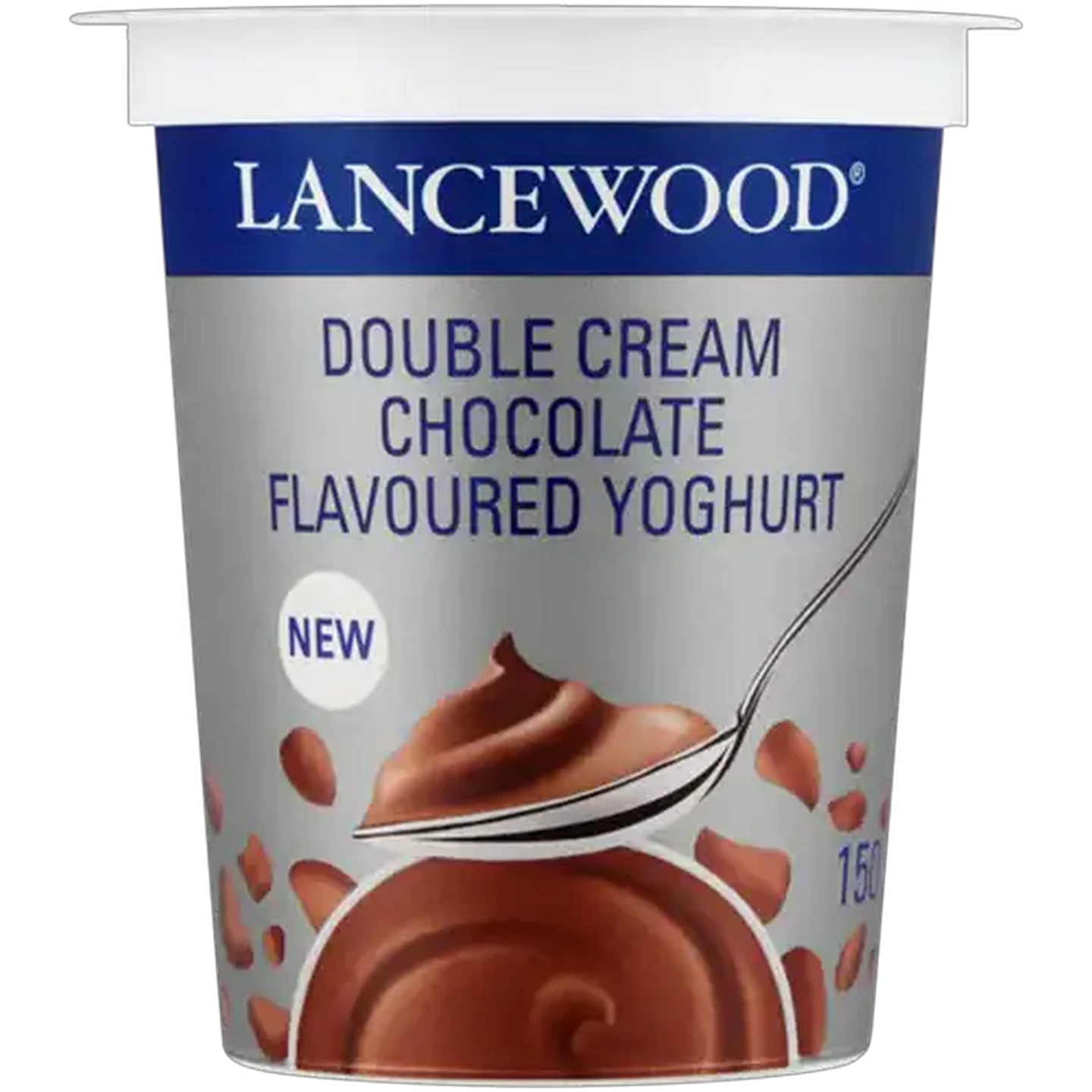 Image of LANCEWOOD Chocolate Flavoured Double Cream Yoghurt 150g