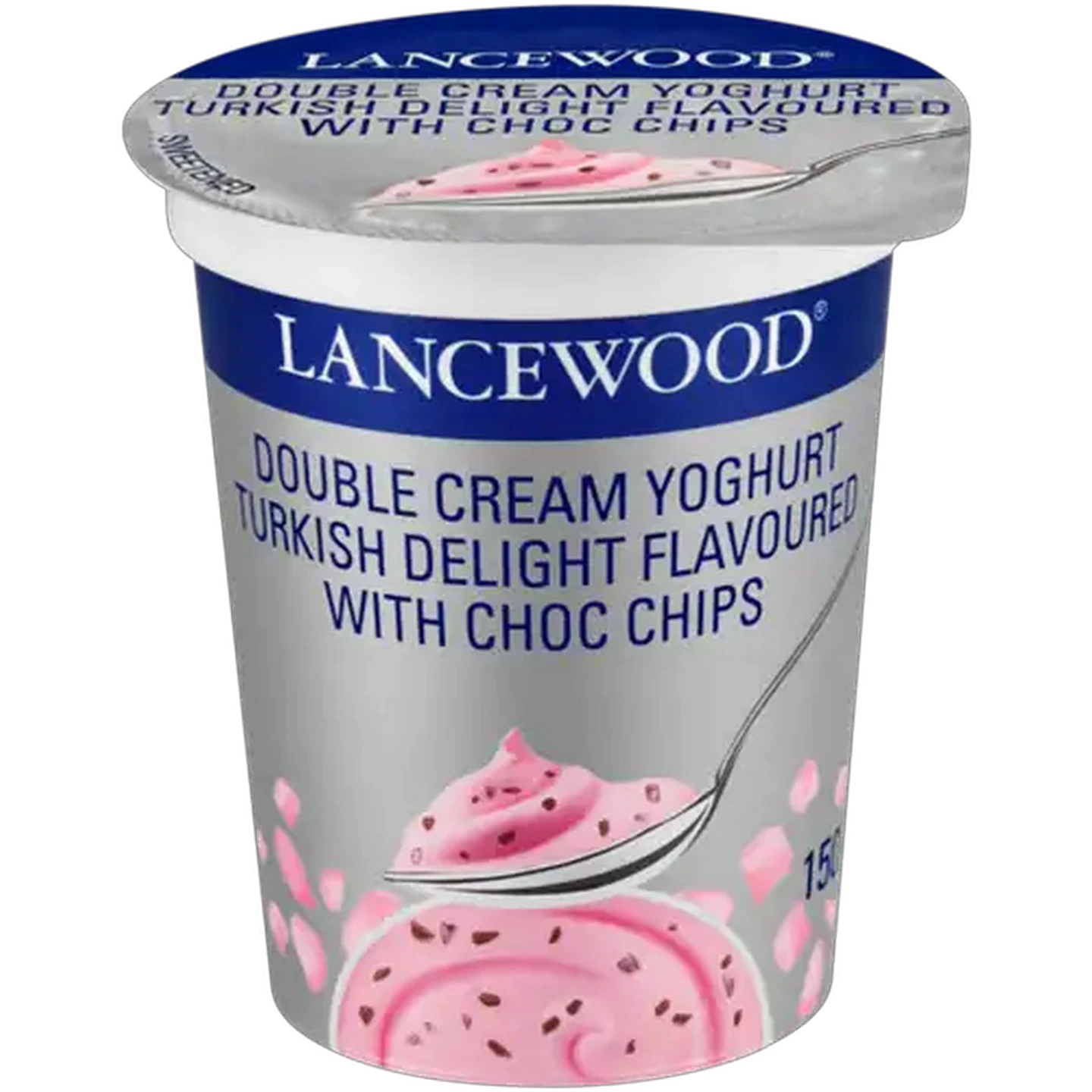 Image of LANCEWOOD Turkish Delight Flavoured Double Cream Yoghurt 150g