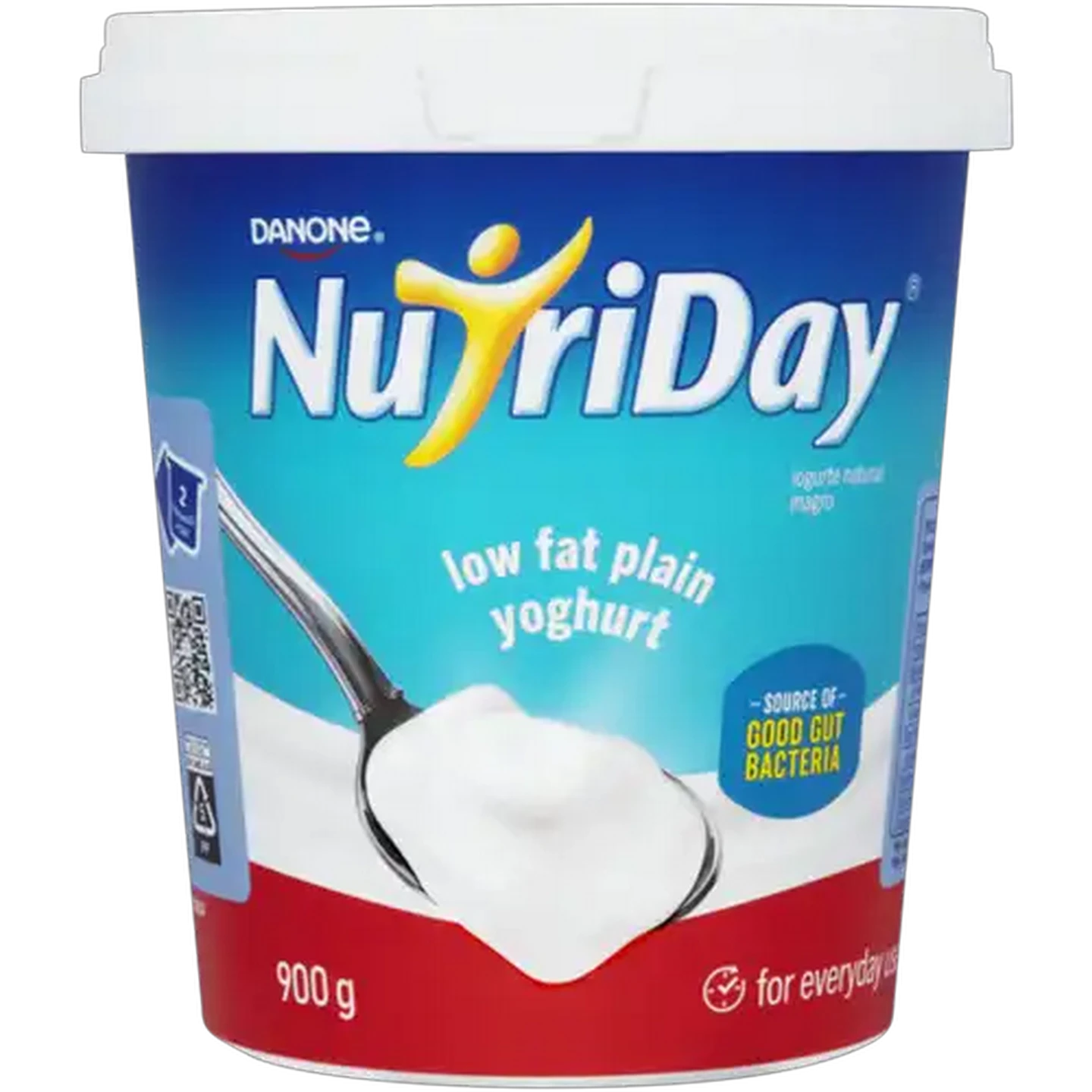 Image of Danone NutriDay Plain Low Fat Yoghurt 900g