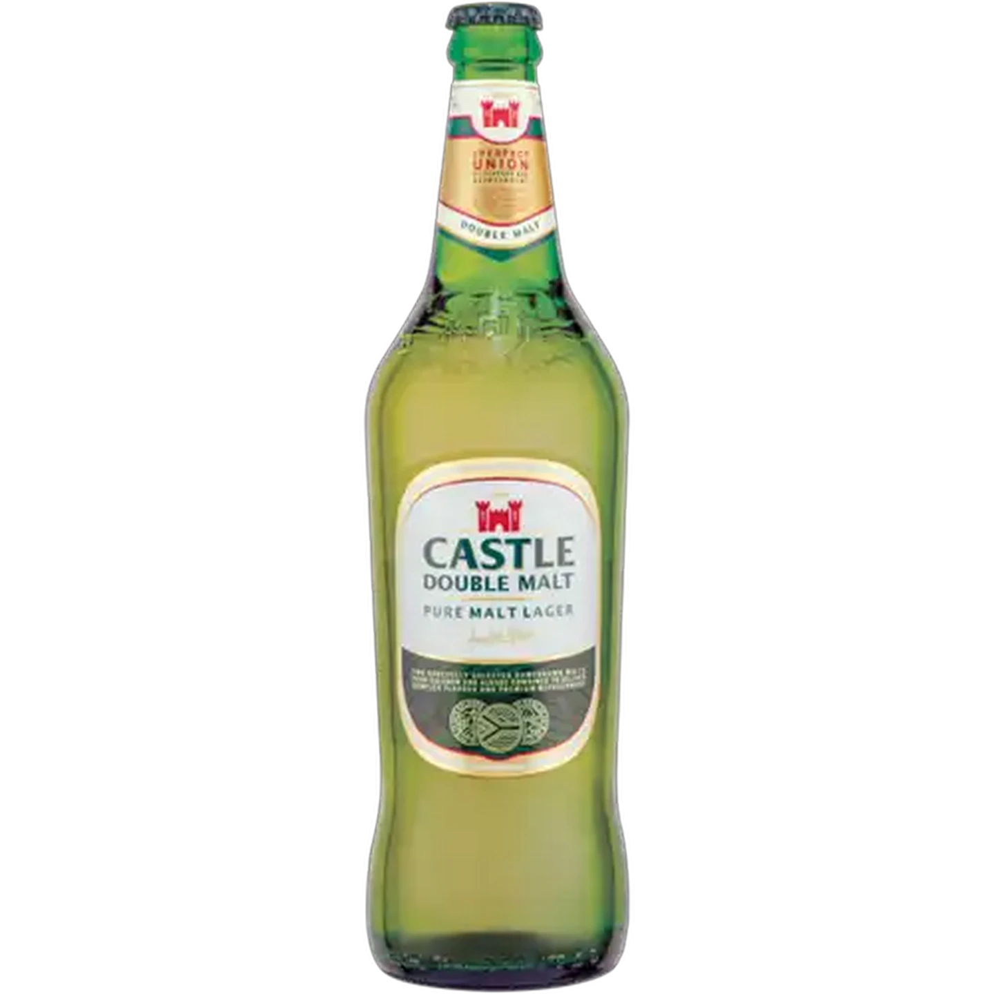 Image of Castle Double Malt Lager Beer Bottle 660ml