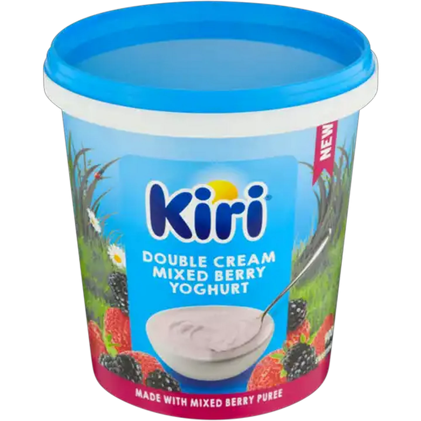 Image of Kiri Mixed Berry Double Cream Yoghurt 900g