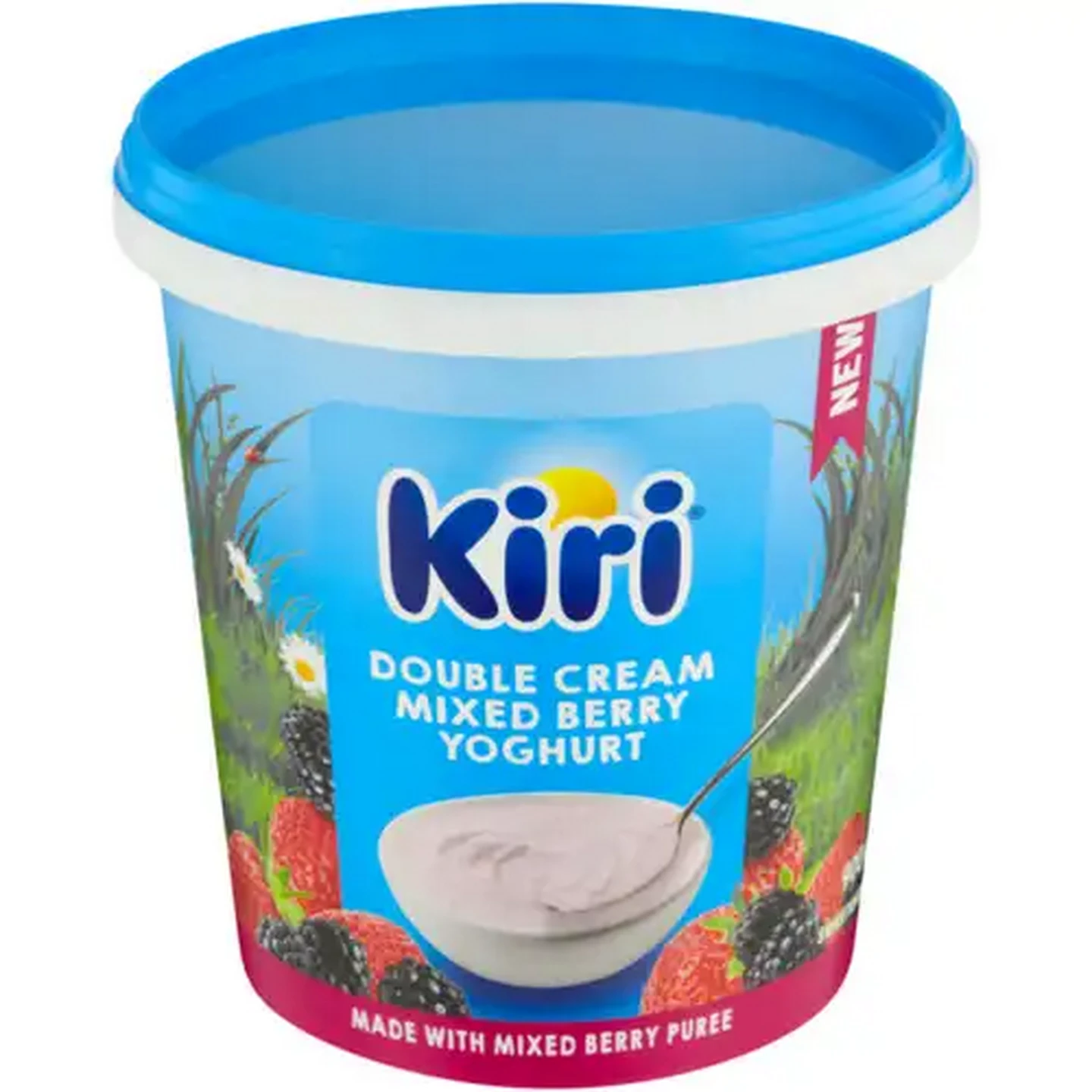 Image of Kiri Mixed Berry Double Cream Yoghurt 900g
