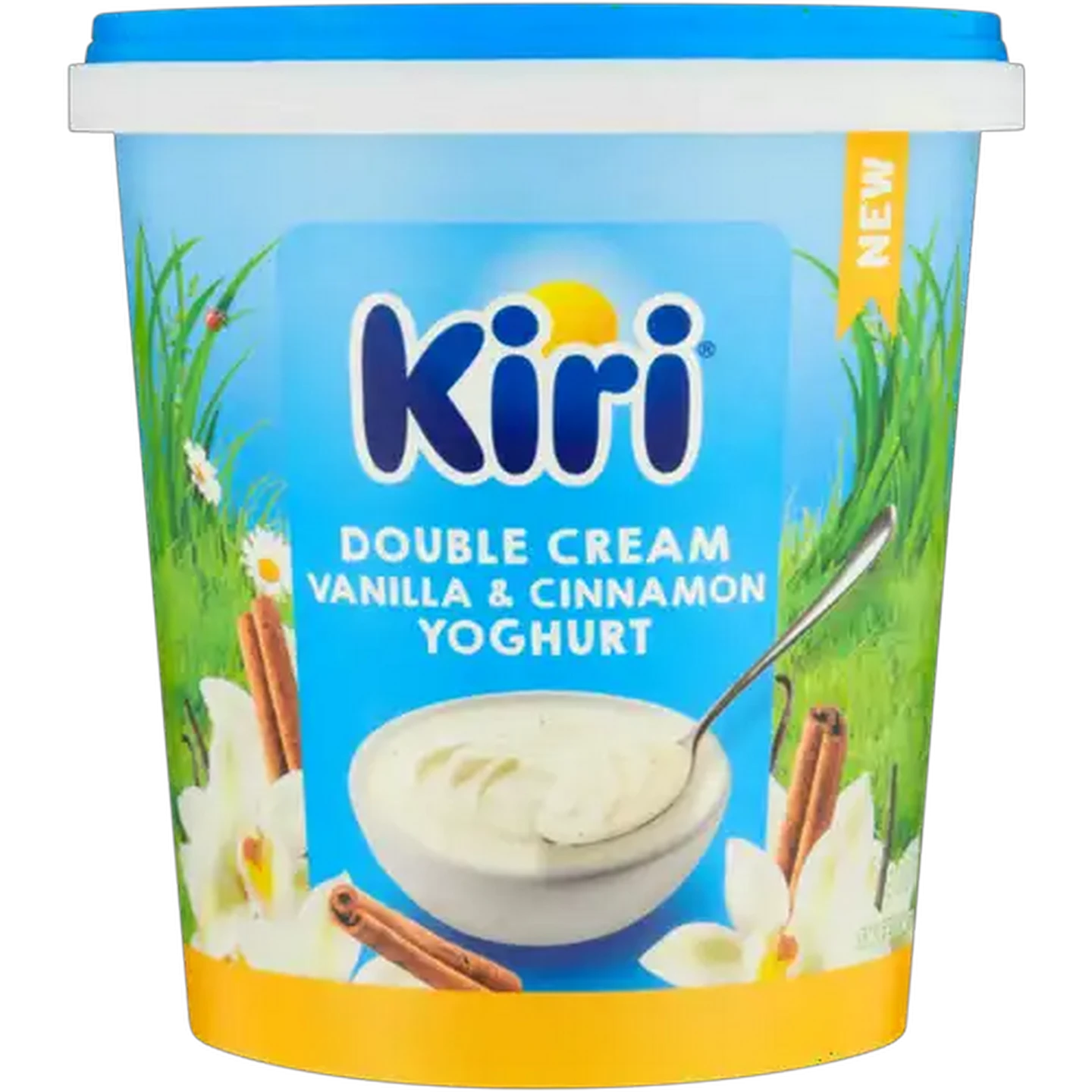 Image of Kiri Vanilla & Cinnamon Double Cream Yoghurt 900g