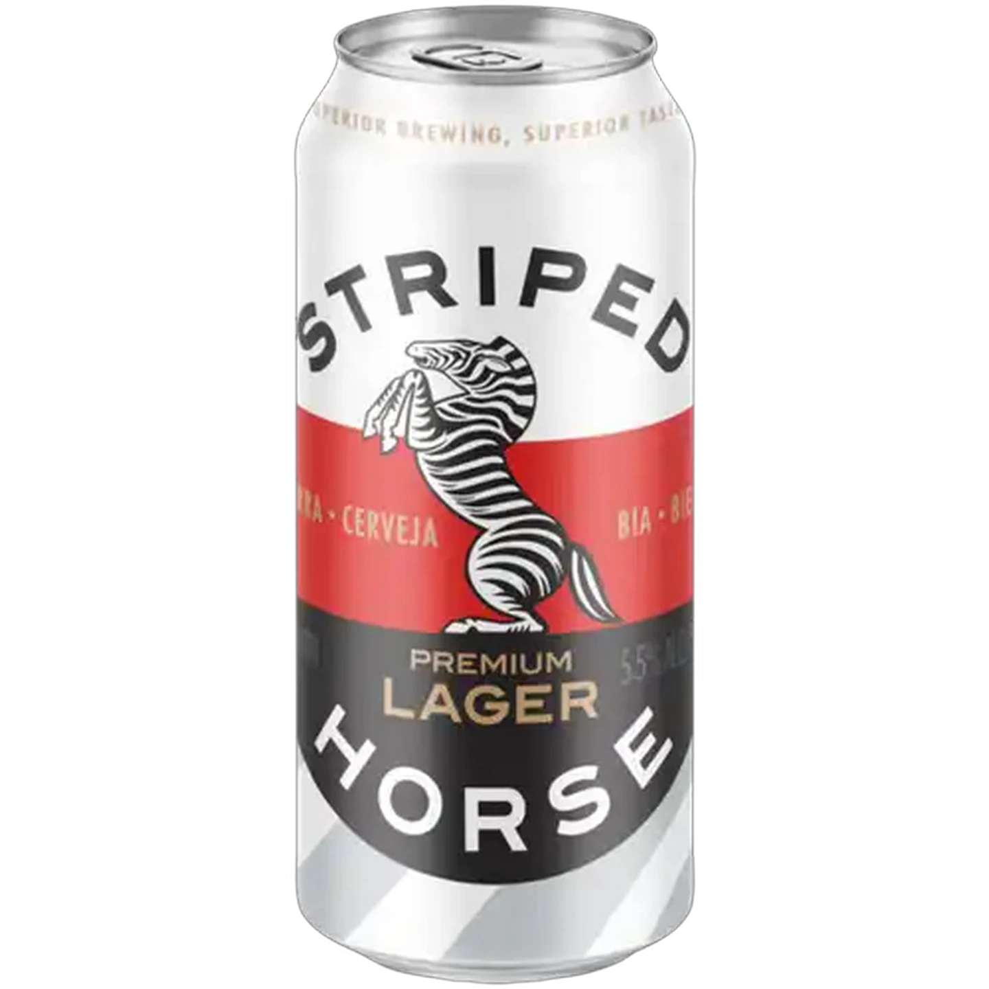 Image of Striped Horse Premium Lager Beer Can 500ml