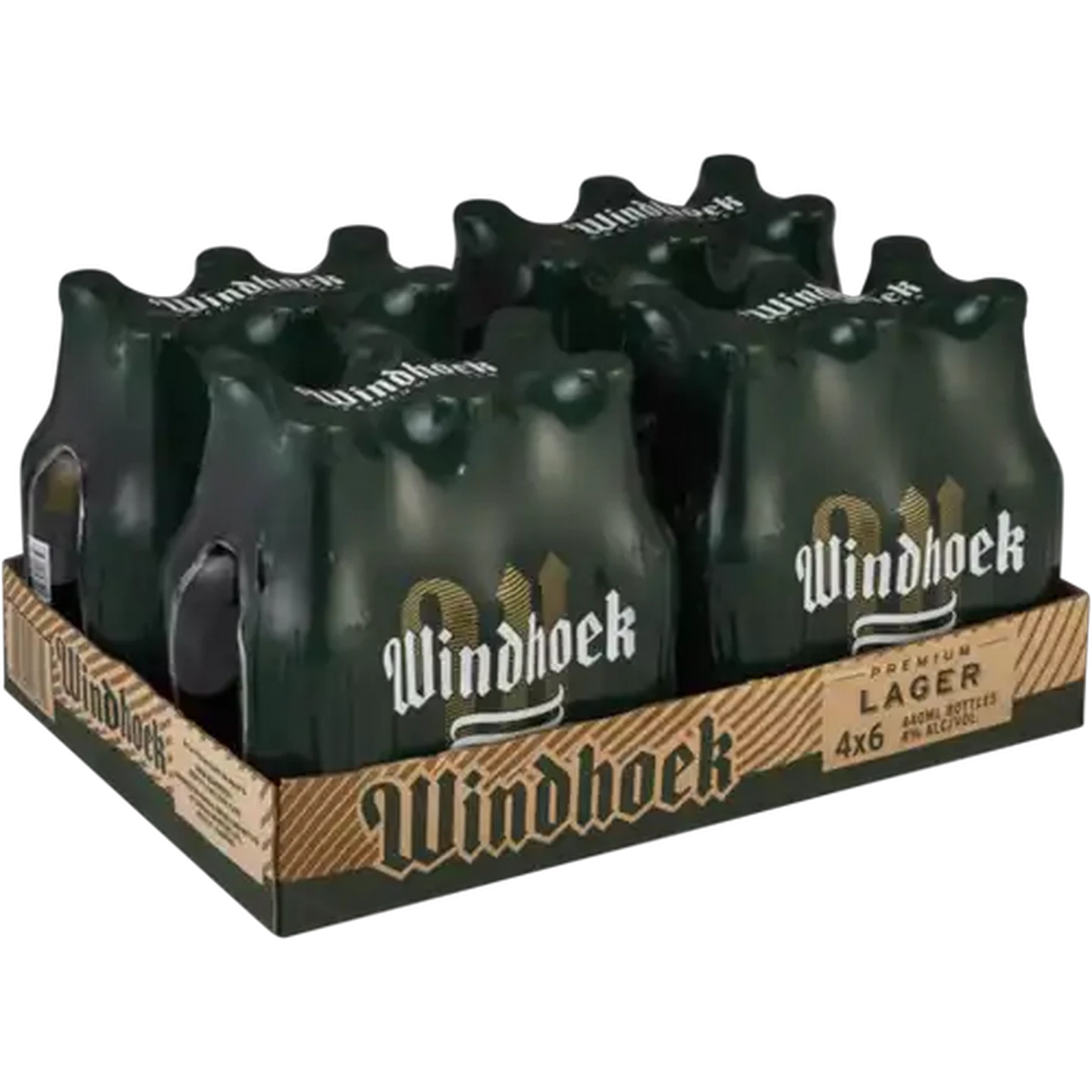 Image of Windhoek Lager Bottles 24 x 440ml