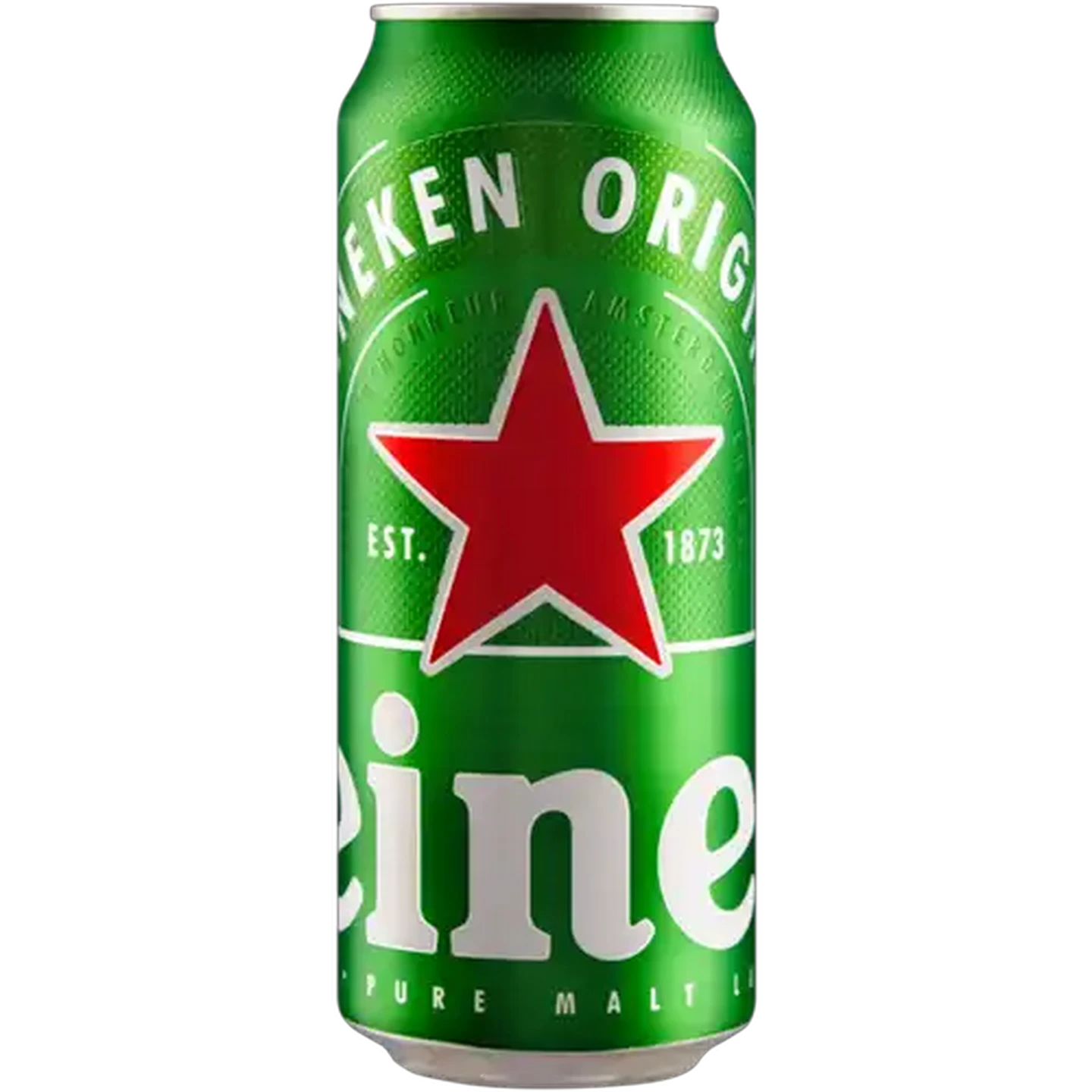 Image of Heineken Pure Malt Lager Beer Can 500ml