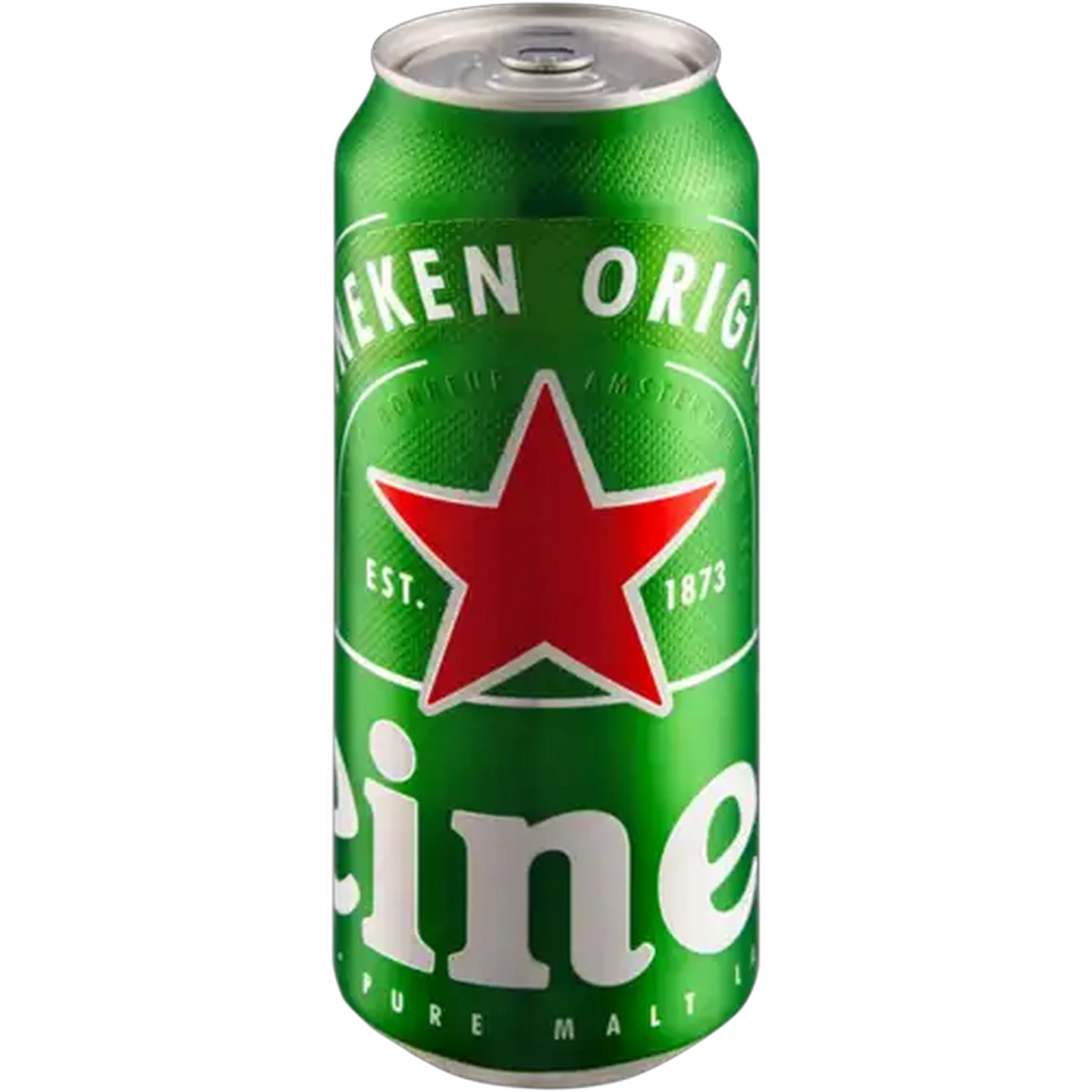 Image of Heineken Pure Malt Lager Beer Can 500ml