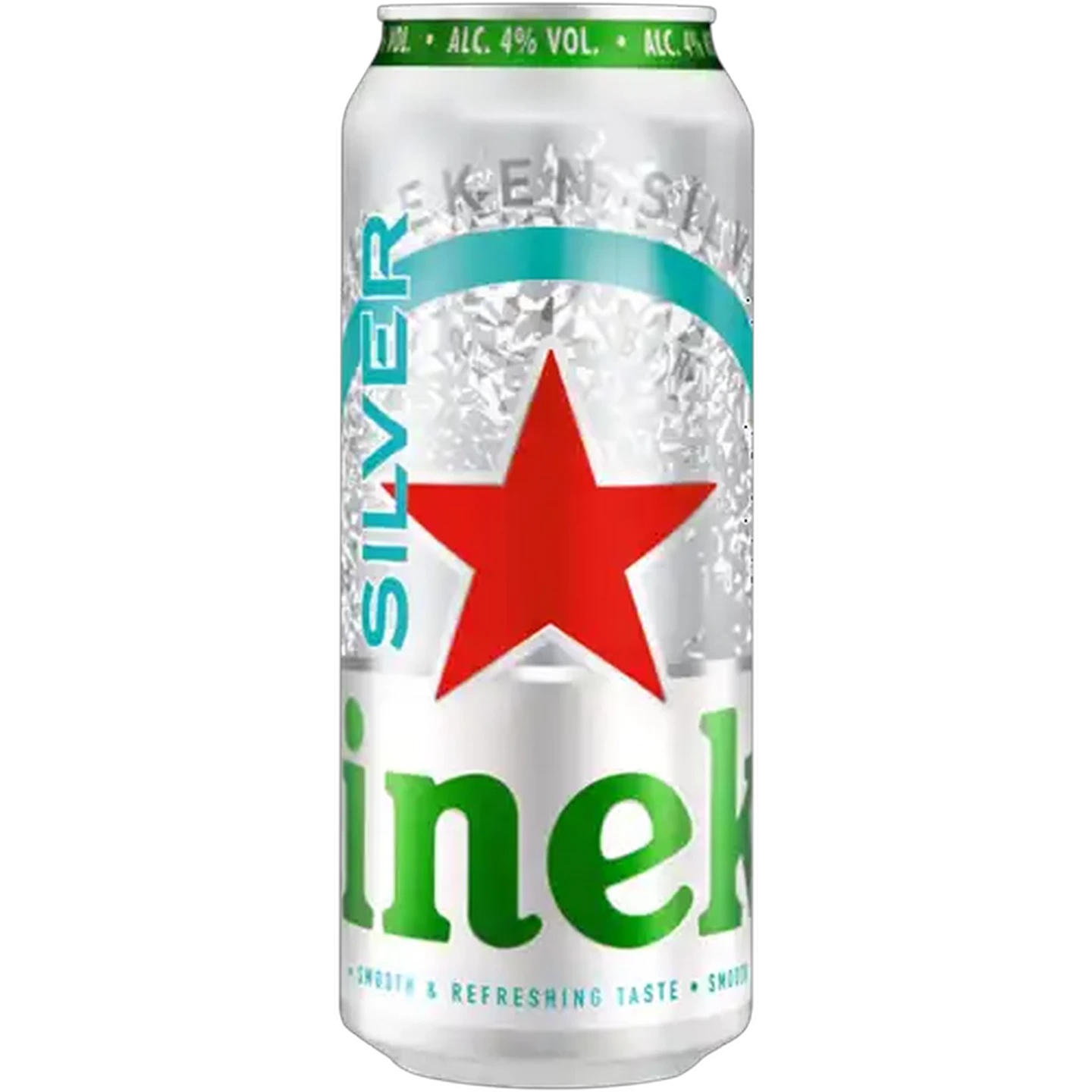 Image of Heineken Silver Pure Malt Lager Beer Can 500ml