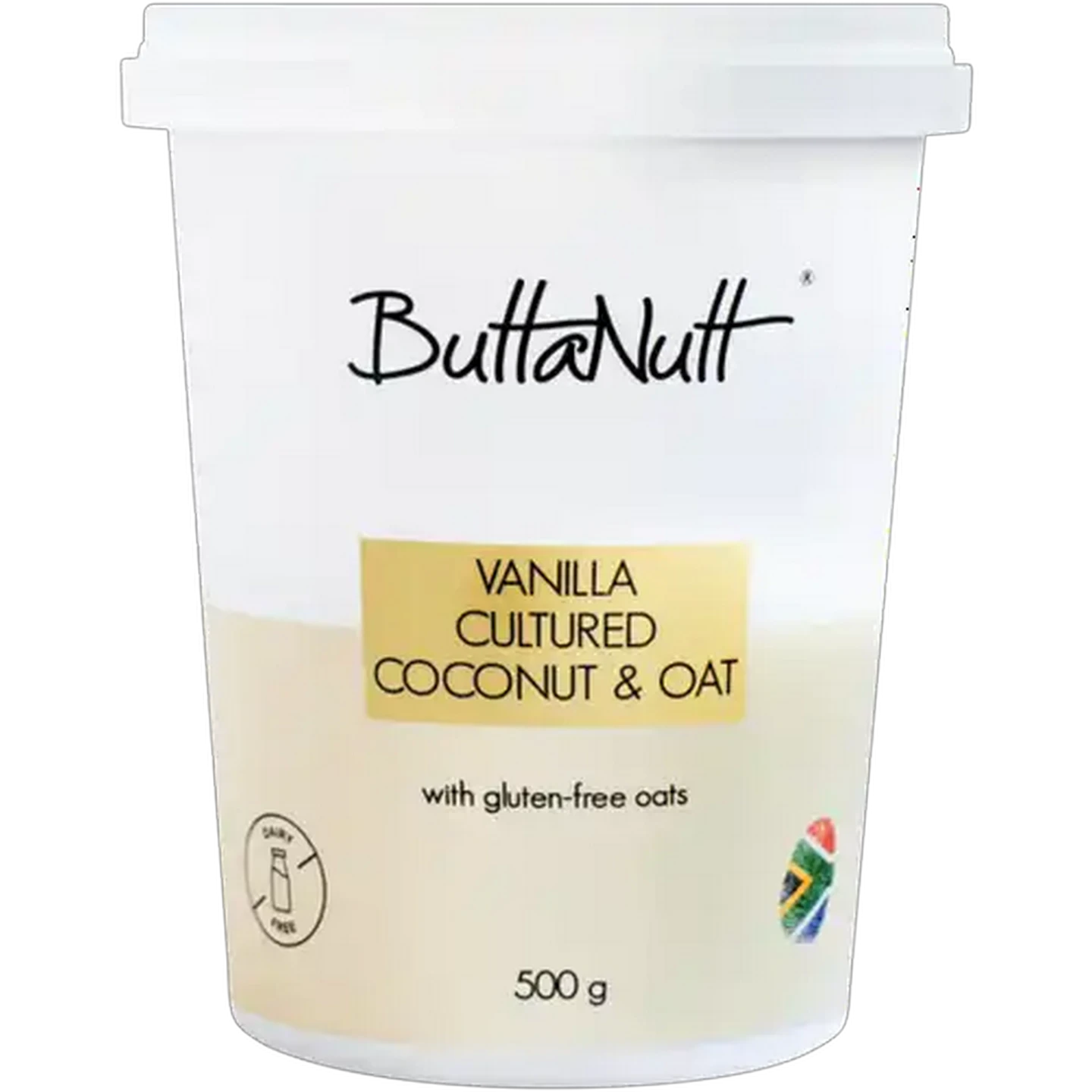 Image of ButtaNutt Vanilla Cultured Coconut & Oat Yoghurt Alternative 500g
