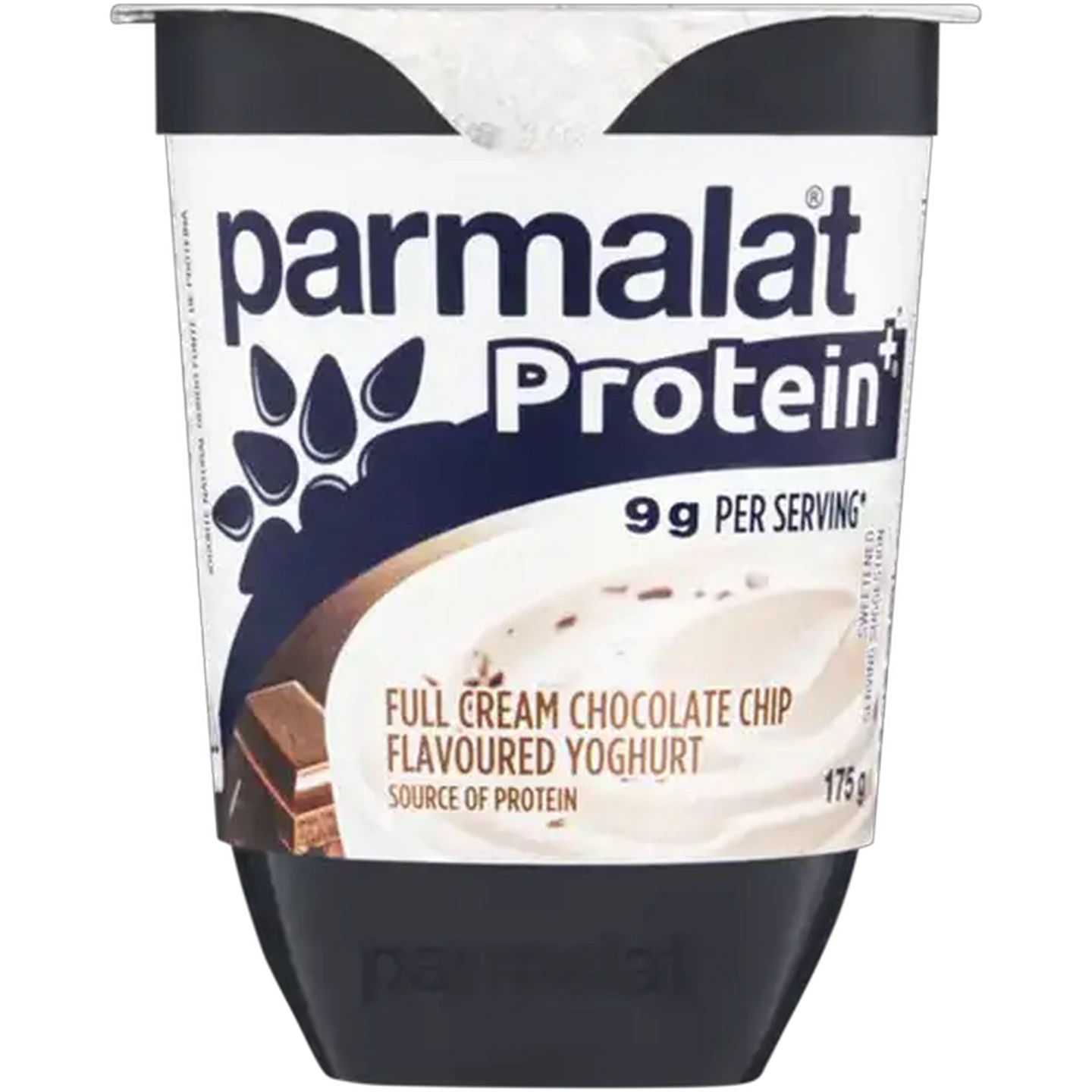 Image of Parmalat Protein+ Chocolate Chip Flavoured Full Cream Yoghurt 175g