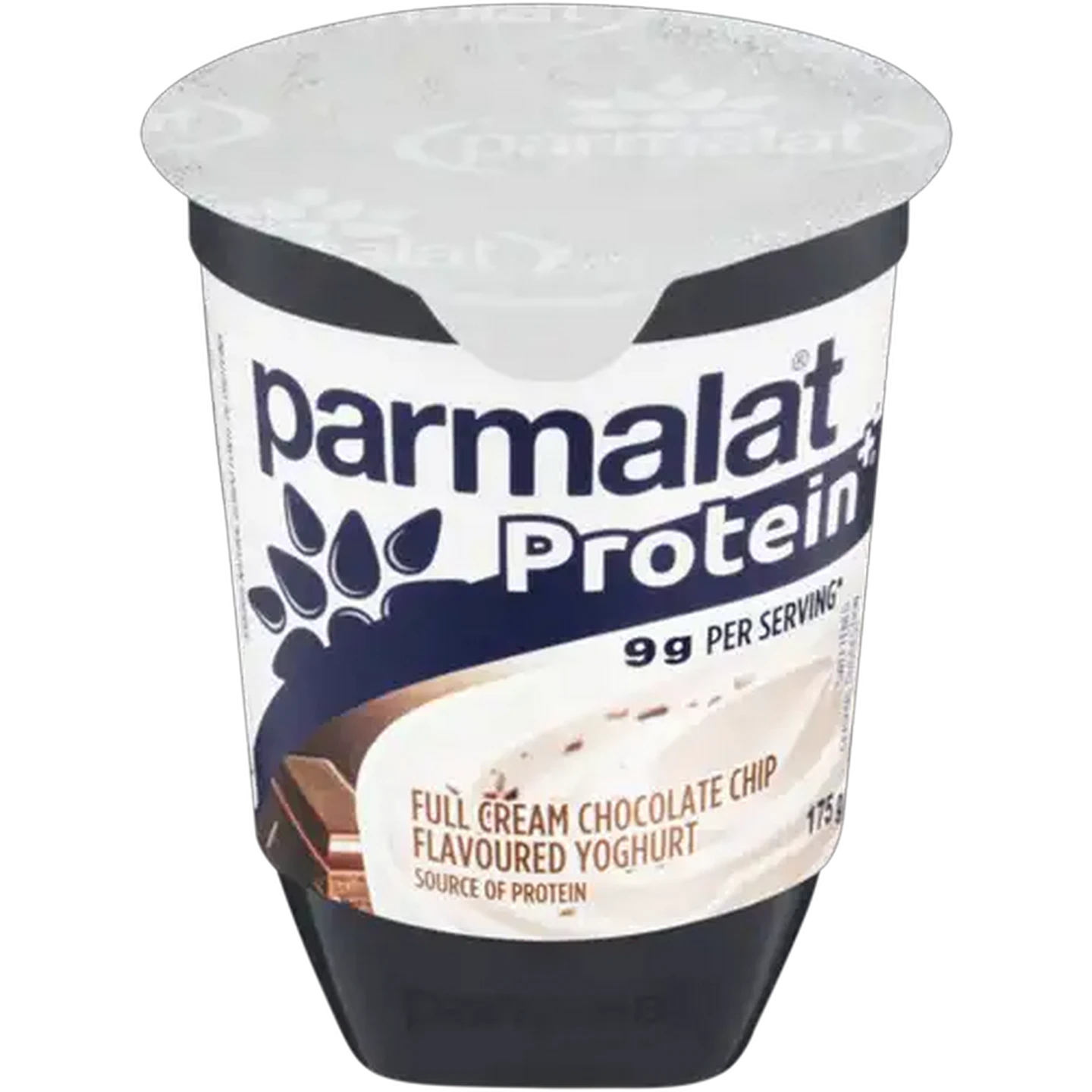 Image of Parmalat Protein+ Chocolate Chip Flavoured Full Cream Yoghurt 175g