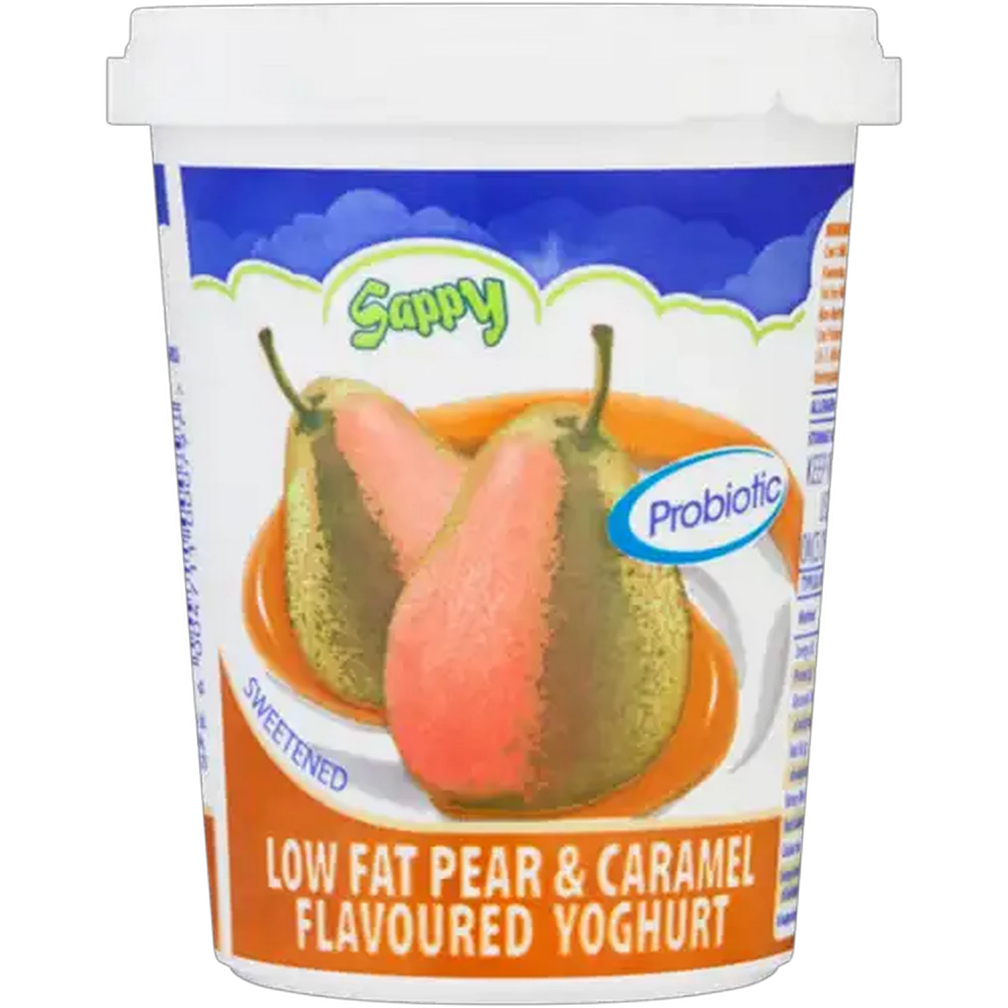 Image of Sappy Pear & Caramel Flavoured Low Fat Yoghurt 500g