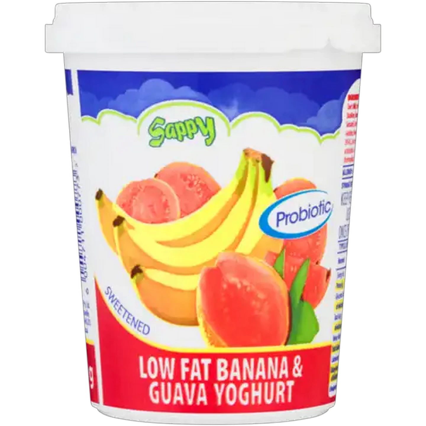 Image of Sappy Banana & Guava Low Fat Yoghurt 500g