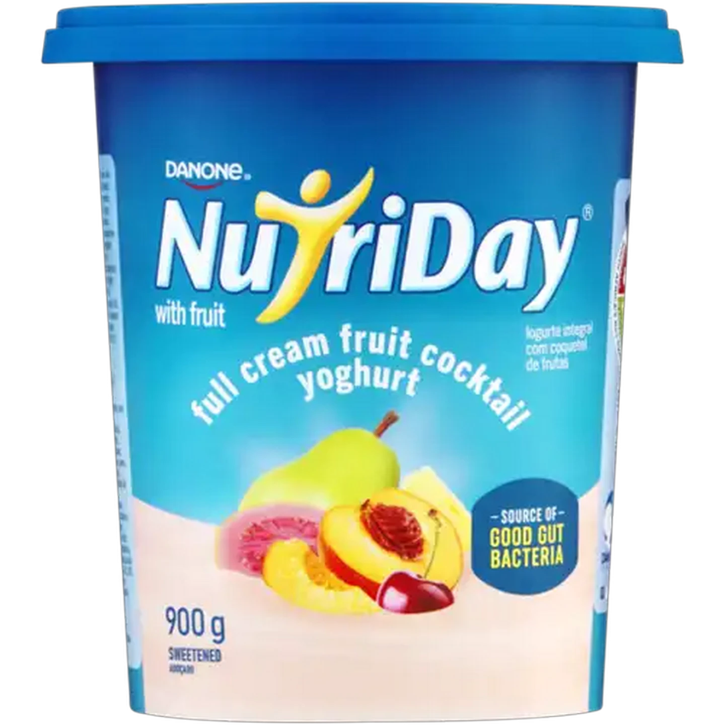 Image of Danone NutriDay Fruit Cocktail Full Cream Yoghurt with Fruit 900g
