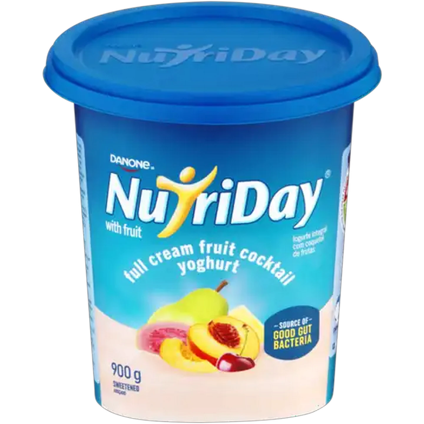 Image of Danone NutriDay Fruit Cocktail Full Cream Yoghurt with Fruit 900g