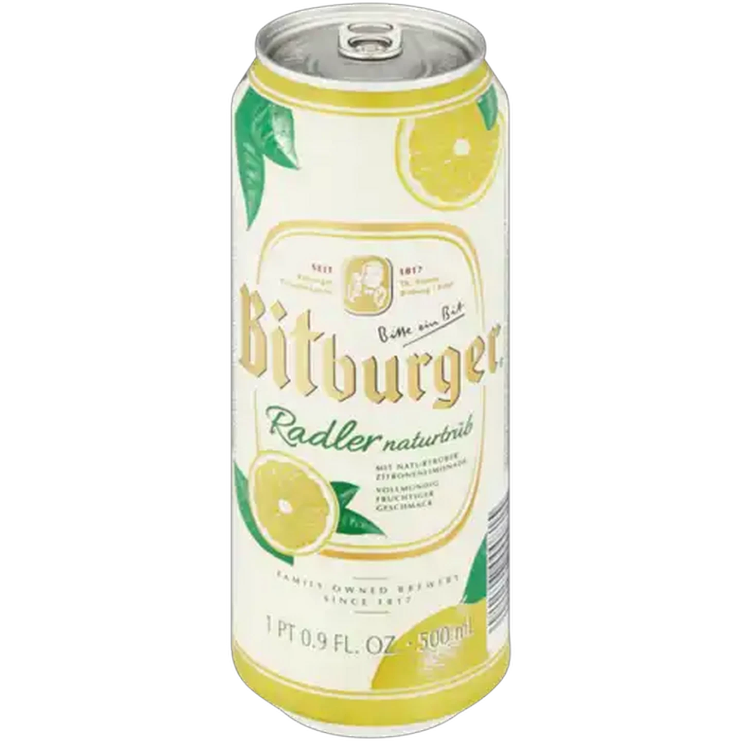 Image of Bitburger Radler Naturtrüb Beer Can 500ml