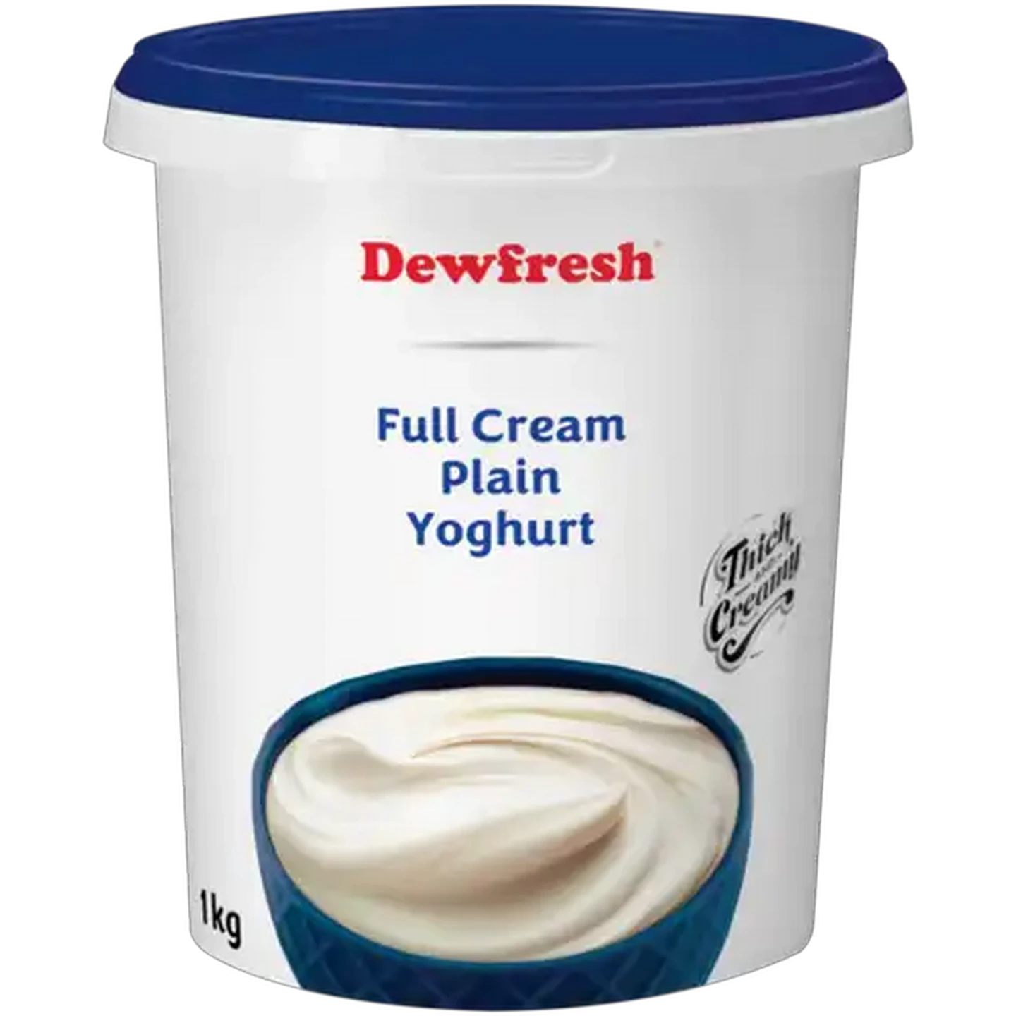 Image of Dewfresh Plain Full Cream Yoghurt 1kg