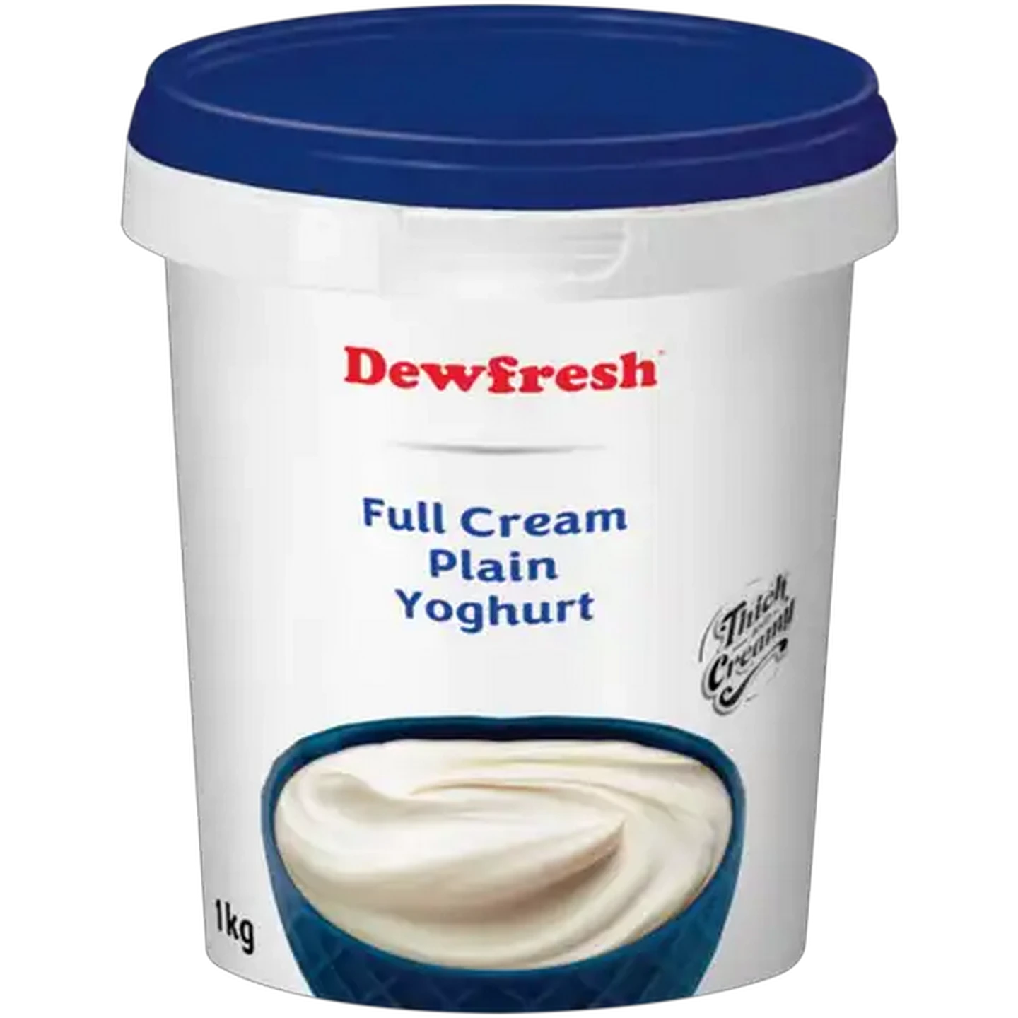Image of Dewfresh Plain Full Cream Yoghurt 1kg