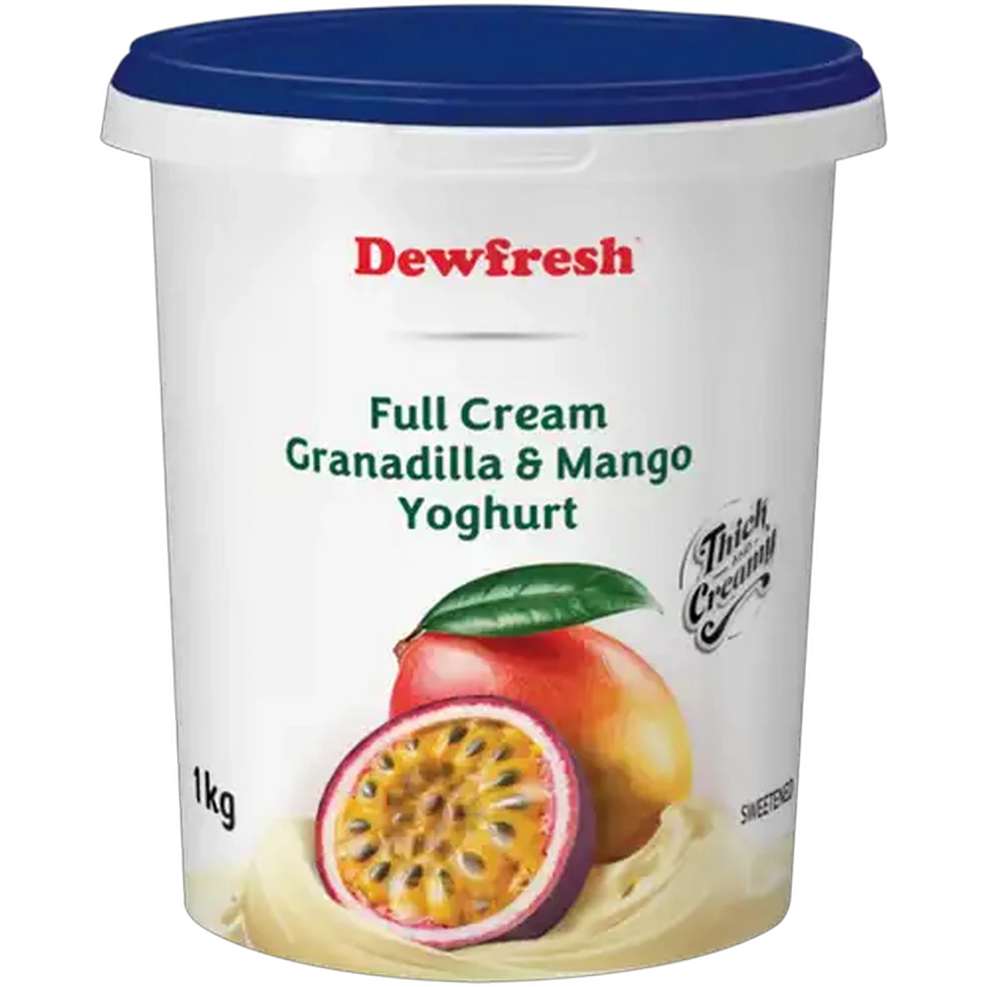 Image of Dewfresh Granadilla & Mango Full Cream Yoghurt 1kg
