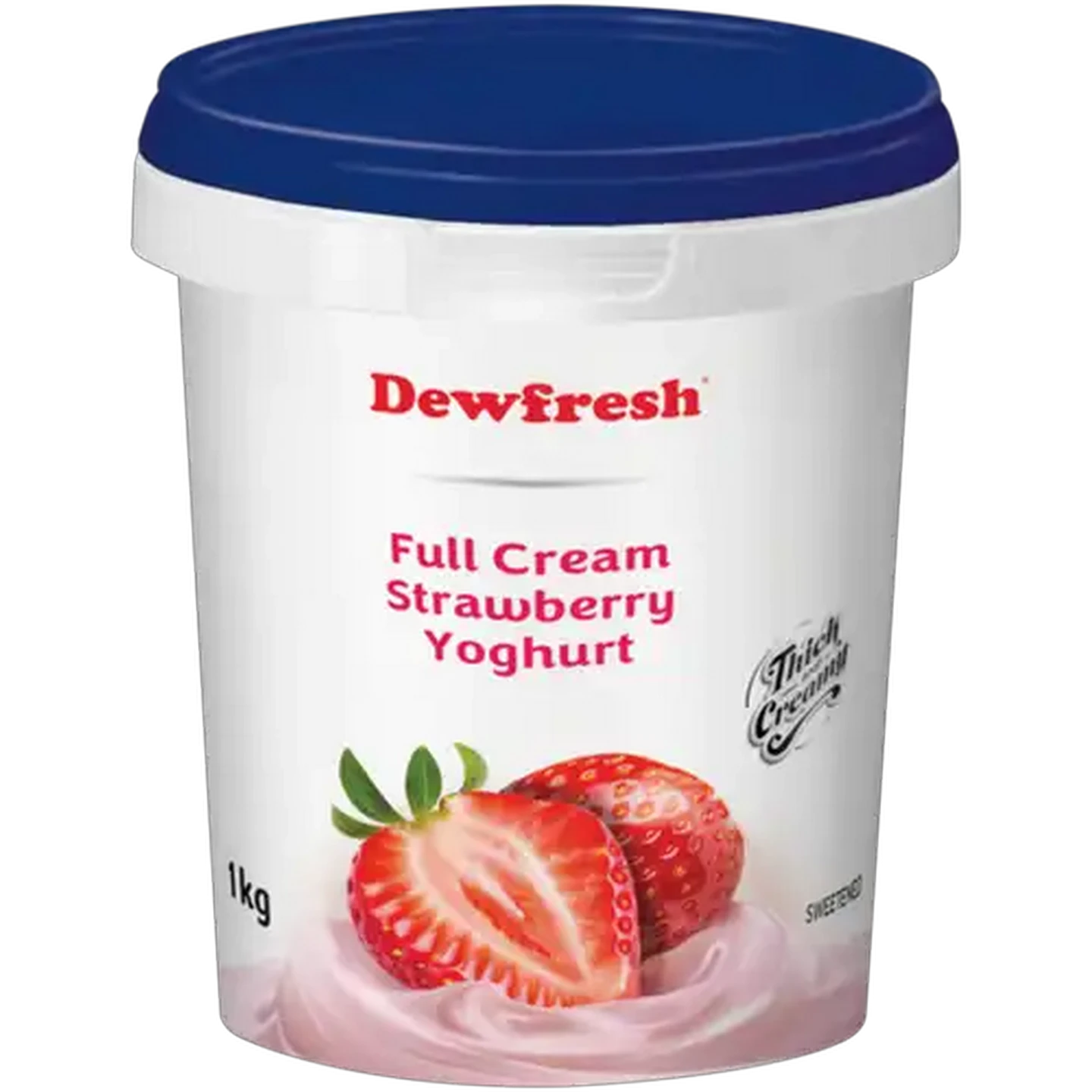 Image of Dewfresh Strawberry Full Cream Yoghurt 1kg