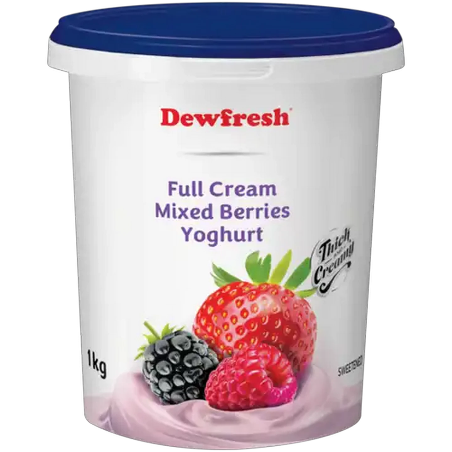 Image of Dewfresh Mixed Berries Full Cream Yoghurt 1kg